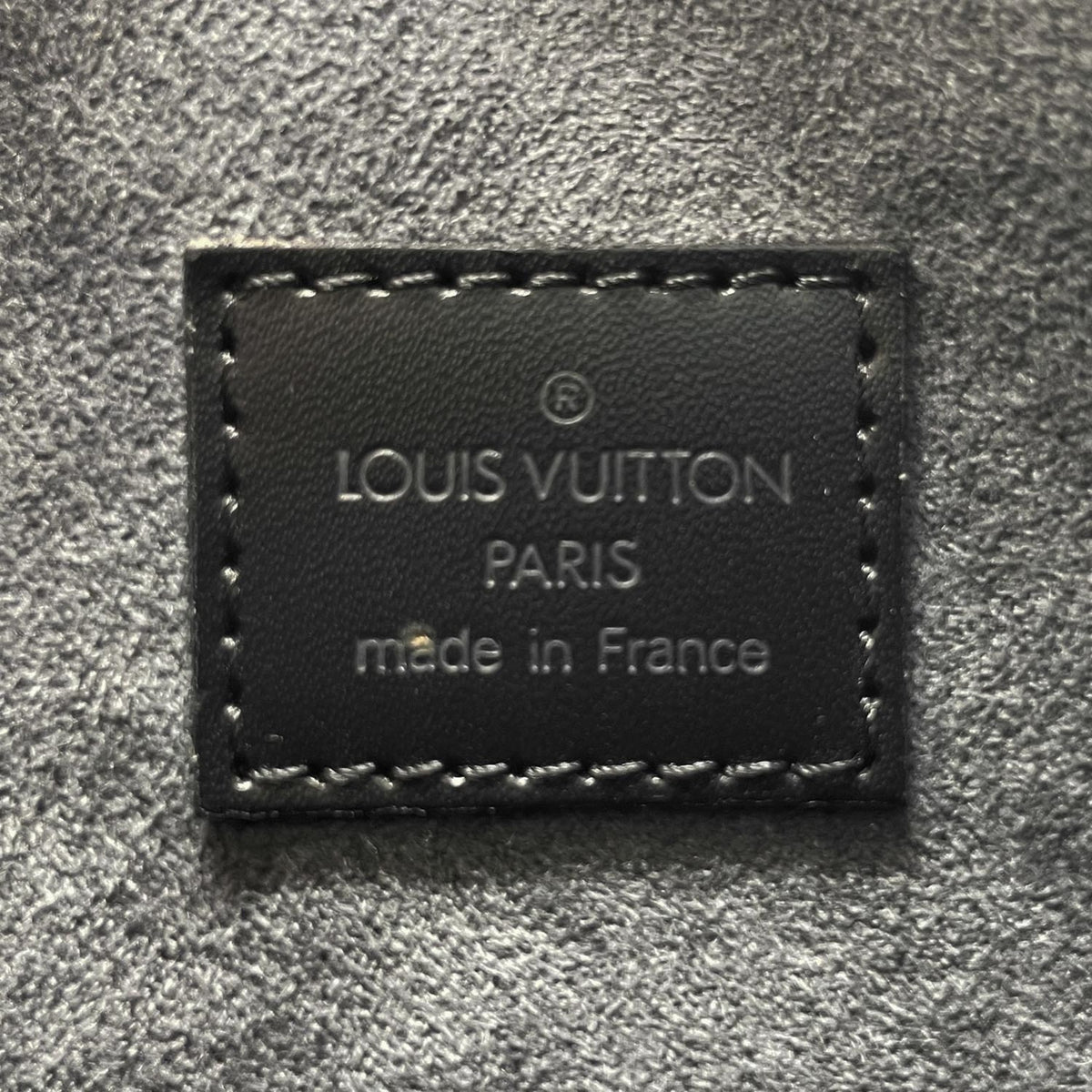 Louis Vuitton Black Noir Epi Leather Handbag (Pre-Owned)