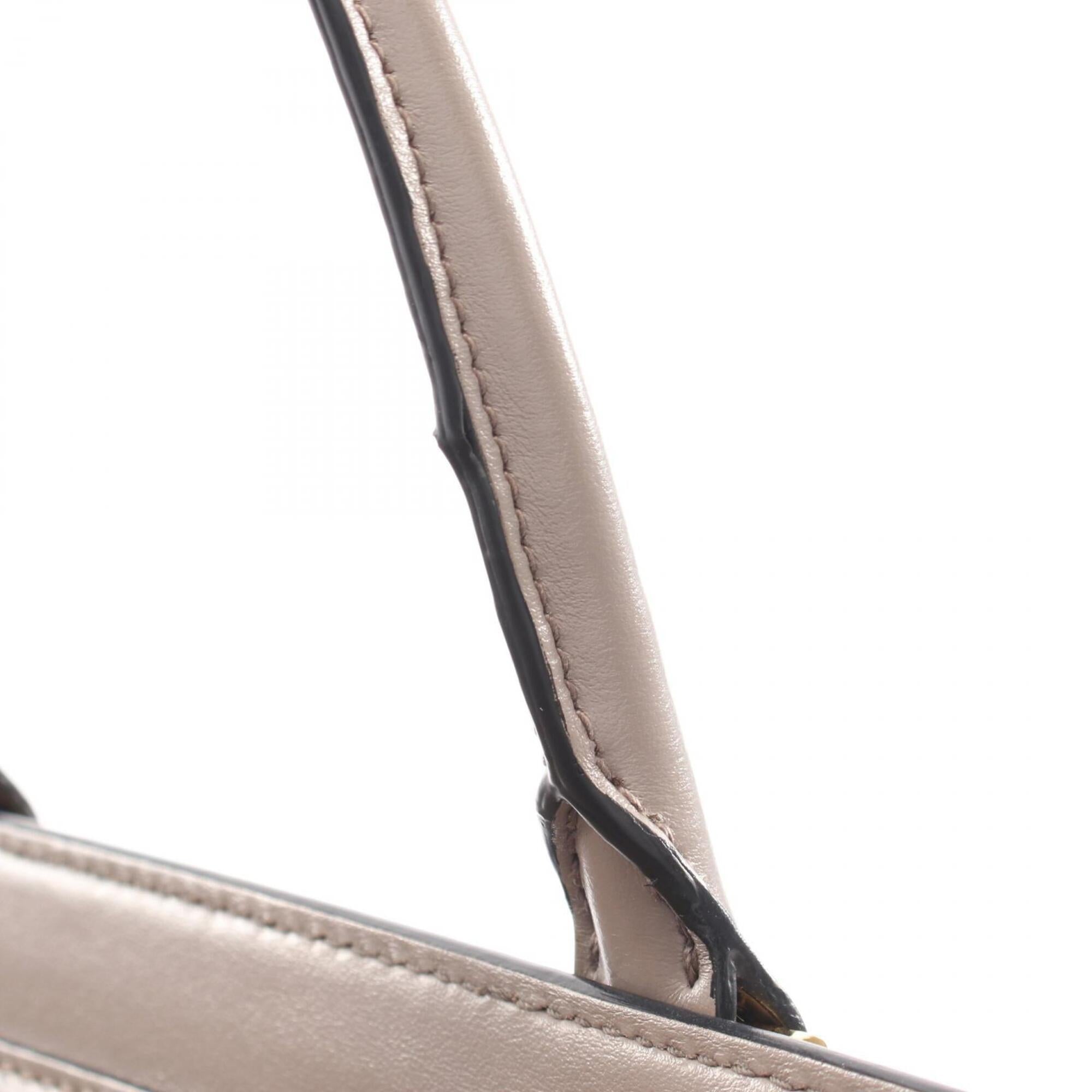 Prada Beige Leather Handbag (Pre-Owned)