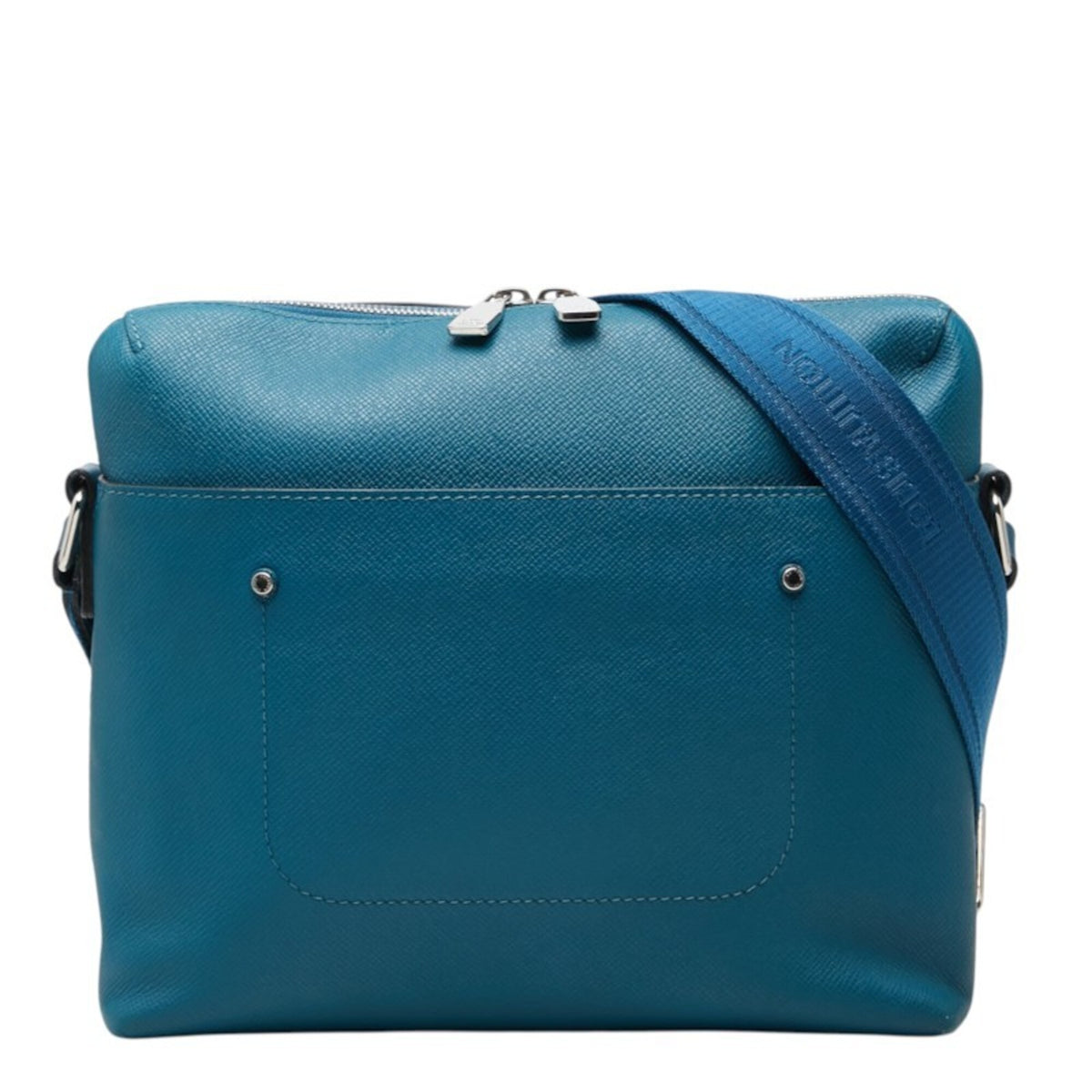 Louis Vuitton Taiga Blue Taiga Leather Messenger Bag Shoulder Bag (Pre-Owned)