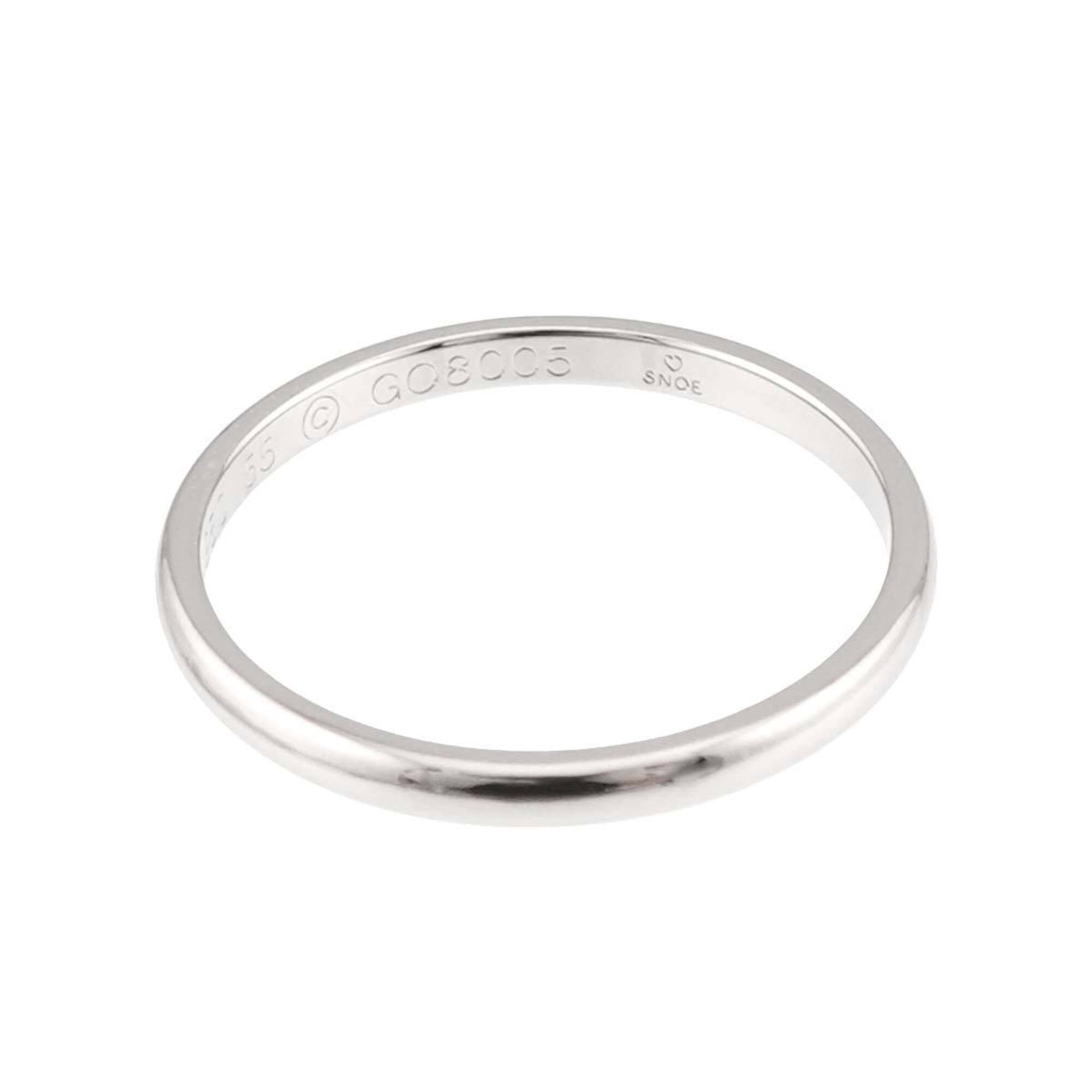 Cartier Platinum 950 Band Ring (Pre-Owned)