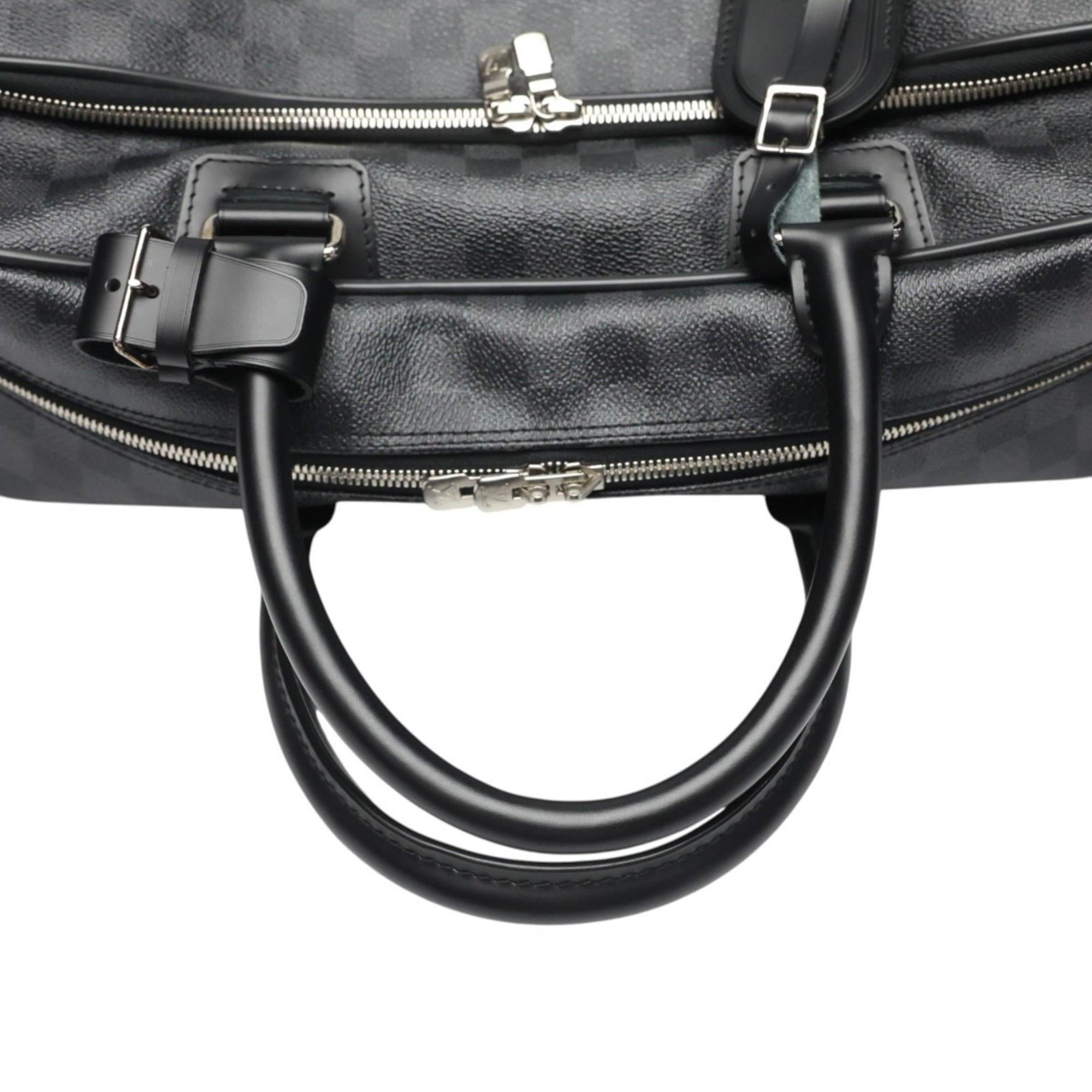 Louis Vuitton Gray Damier Graphite Canvas Shoulder Bag (Pre-Owned)