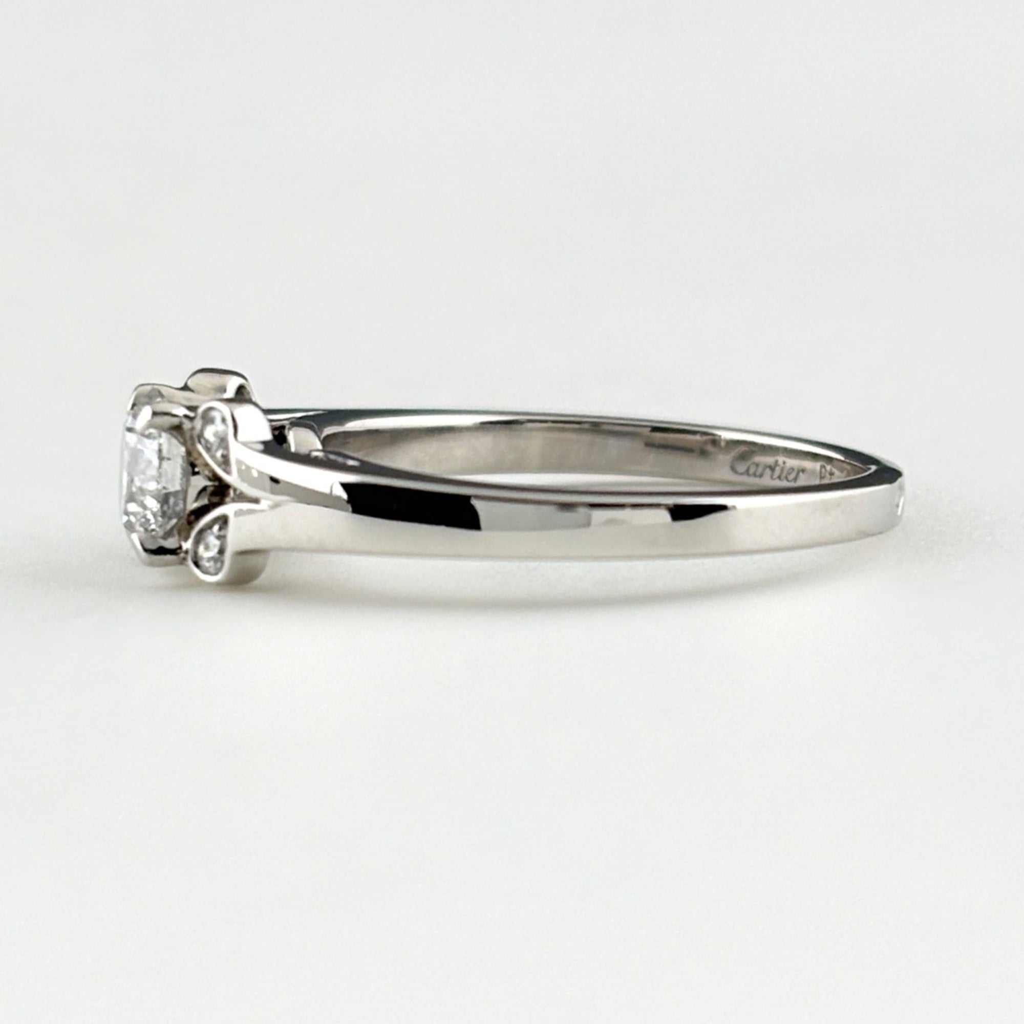 Cartier Platinum 950 Band Ring (Pre-Owned)