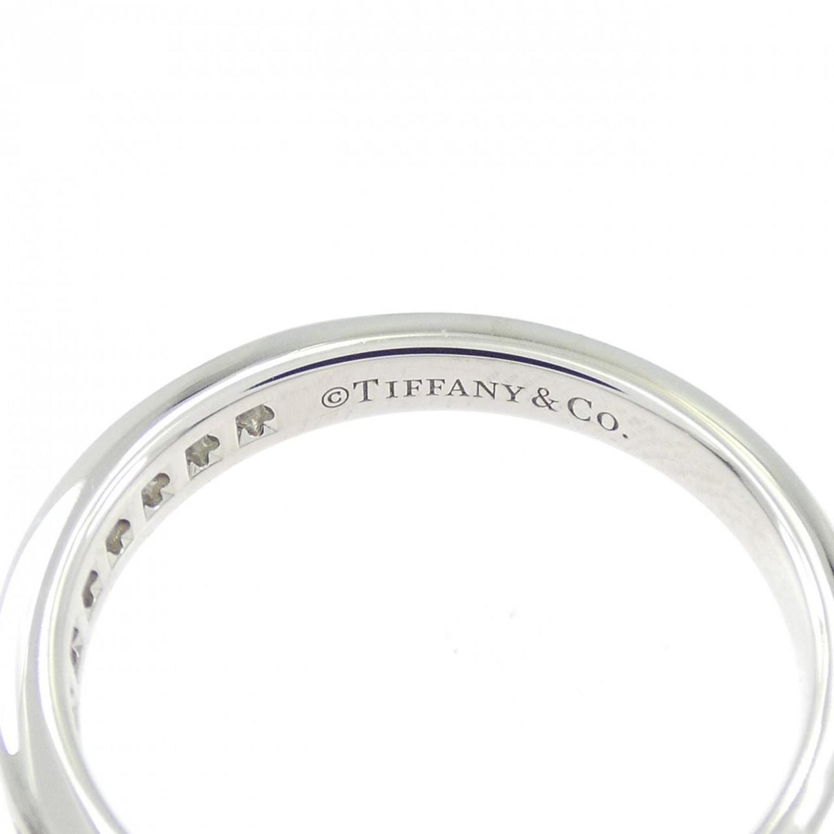 Tiffany Platinum 950 Band Ring (Pre-Owned)