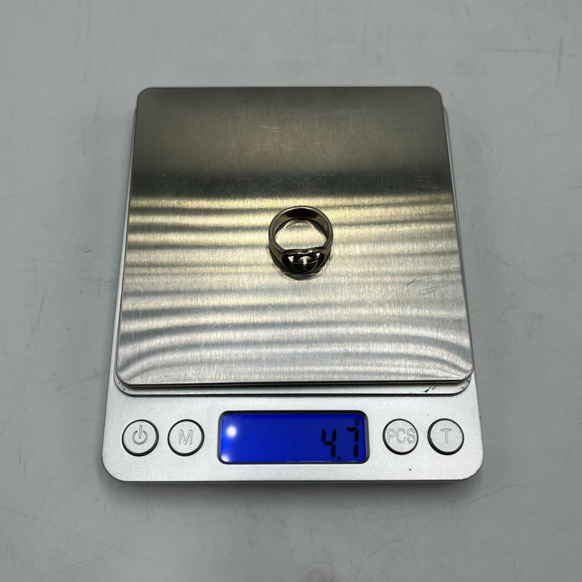 Gucci Silver Silver 925 Band Ring (Pre-Owned)