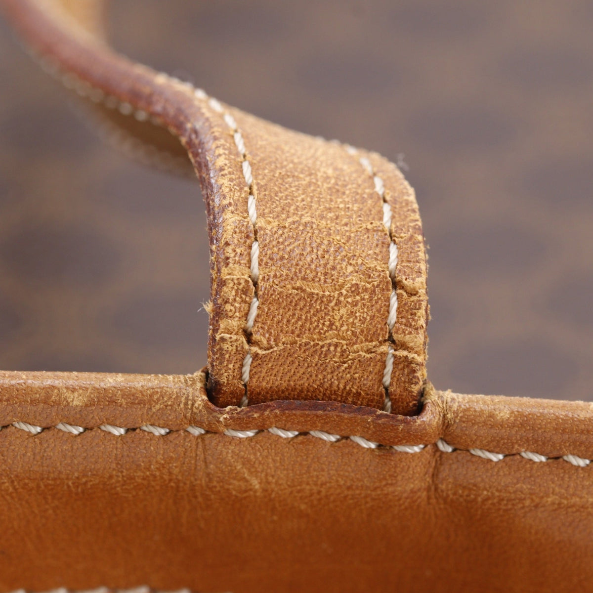 Celine Macadam Brown Pvc Tote Bag (Pre-Owned)