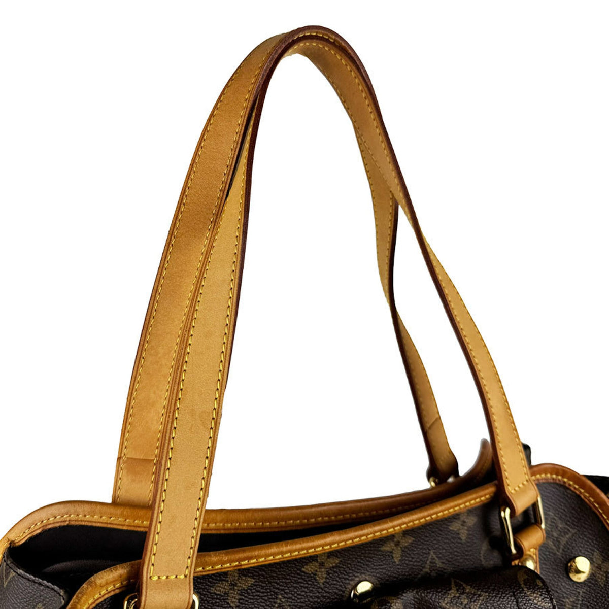Louis Vuitton Brown Monogram Monogram Handbag (Pre-Owned)