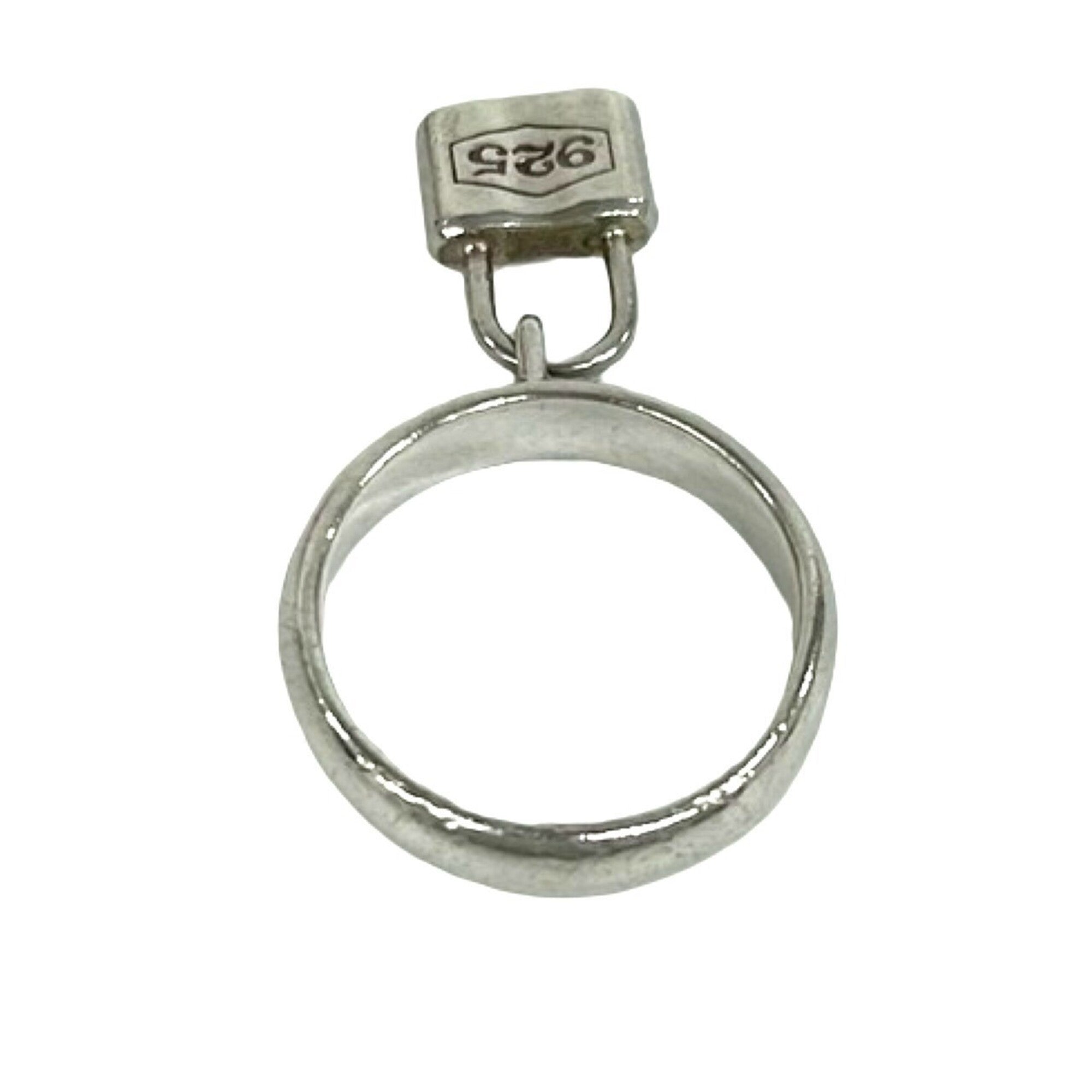 Tiffany Silver Silver 925 Band Ring (Pre-Owned)