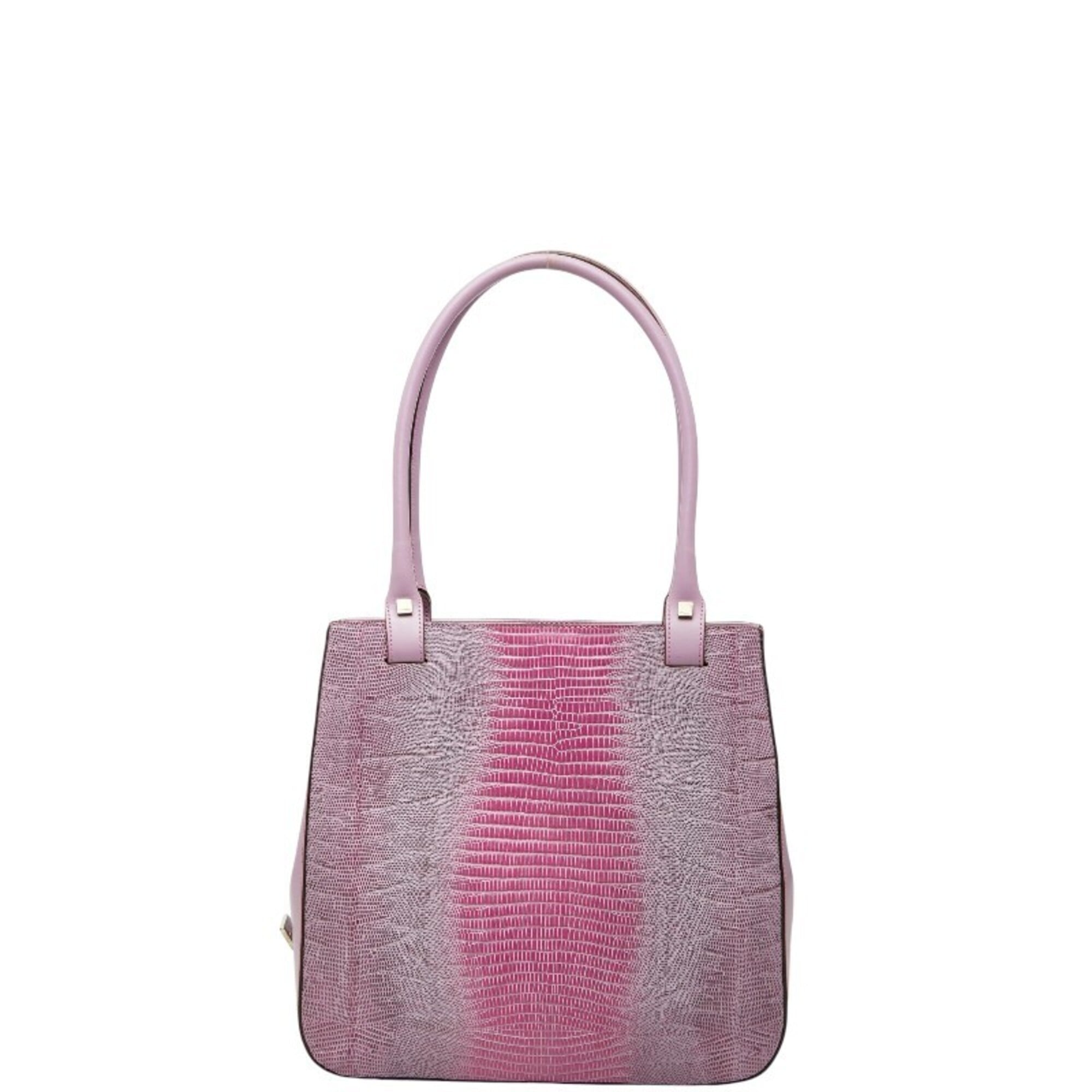 Salvatore Ferragamo Purple Shoulder Bag Tote Bag (Pre-Owned)