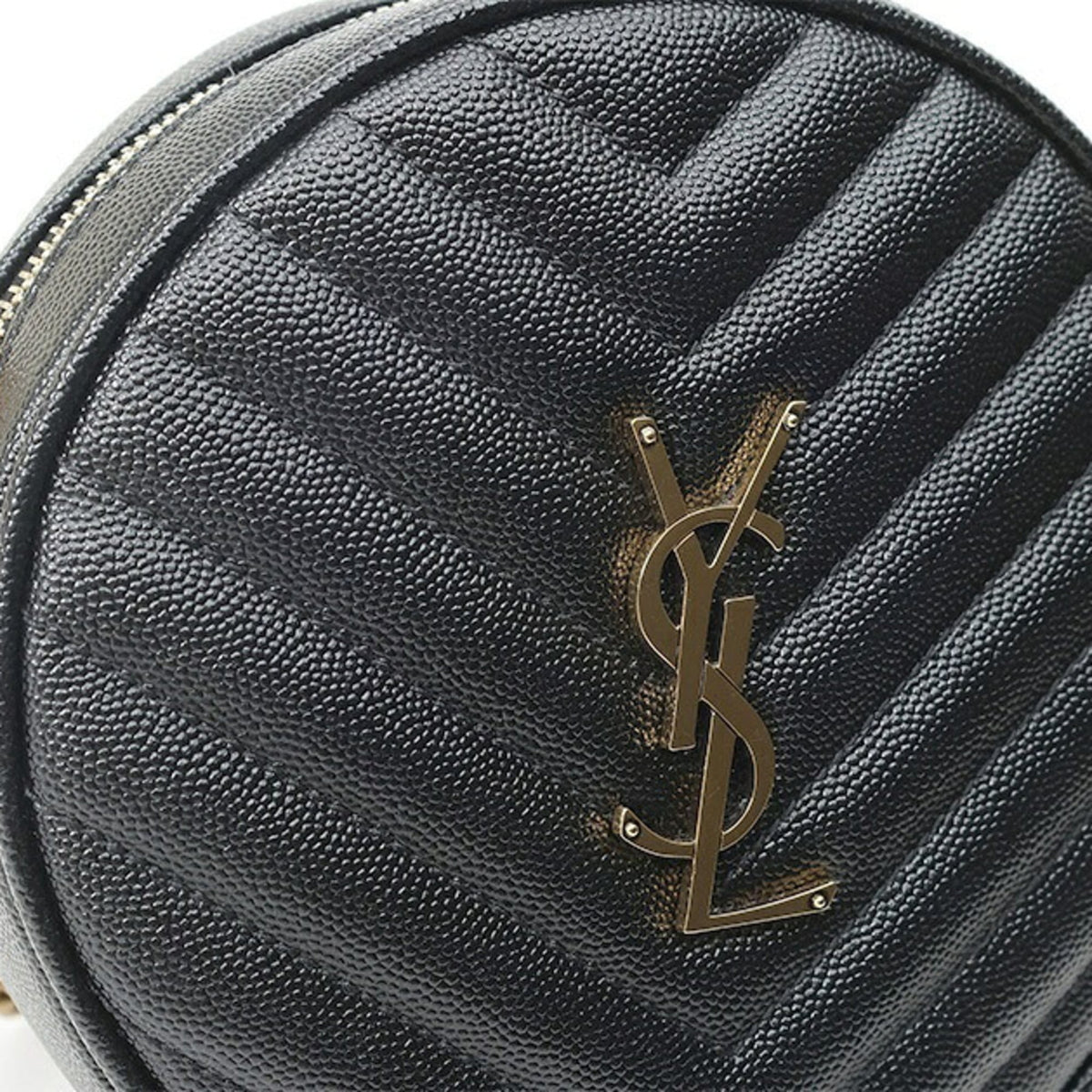 Saint Laurent Black Leather Shoulder Bag (Pre-Owned)