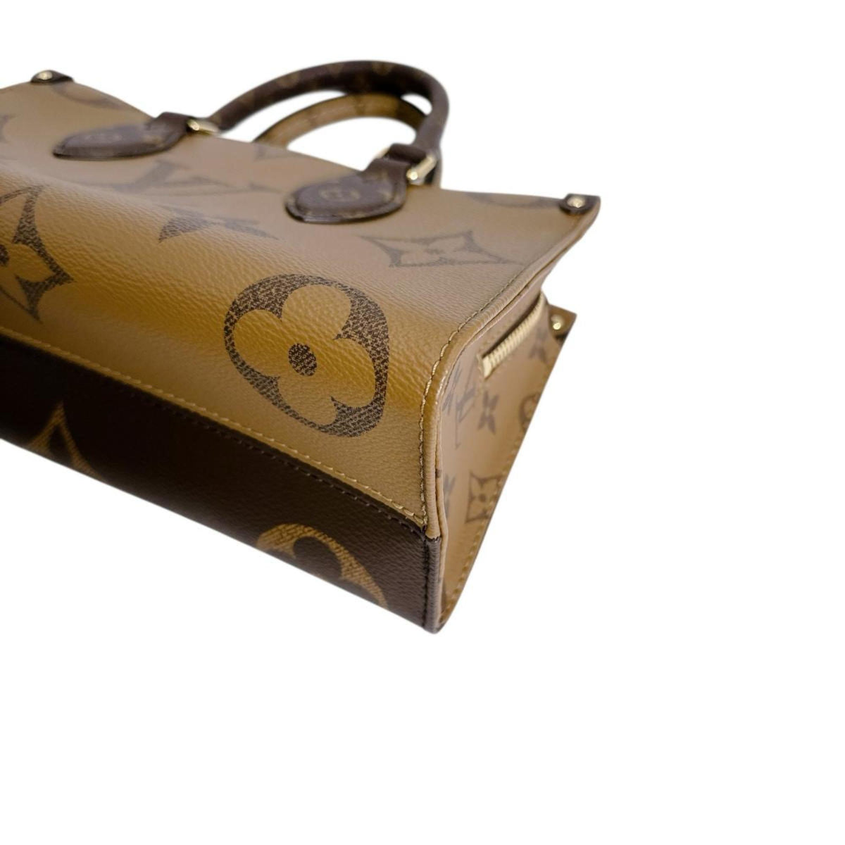 Louis Vuitton Brown Monogram Pouch Tote Bag (Pre-Owned)