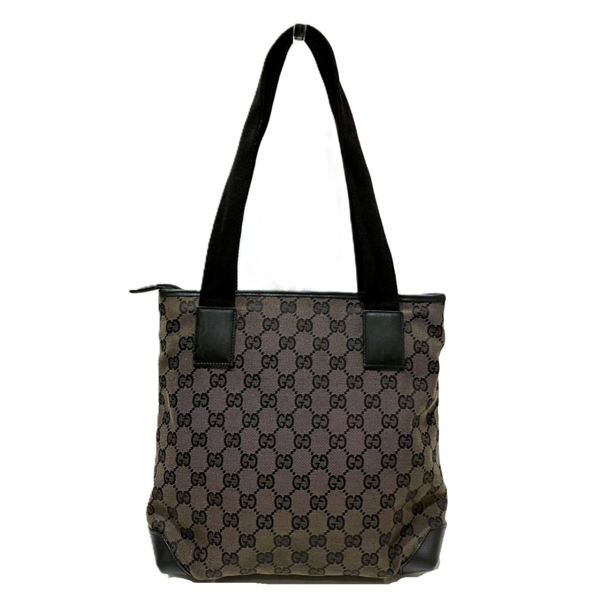 Gucci Brown Canvas Tote Bag (Pre-Owned)