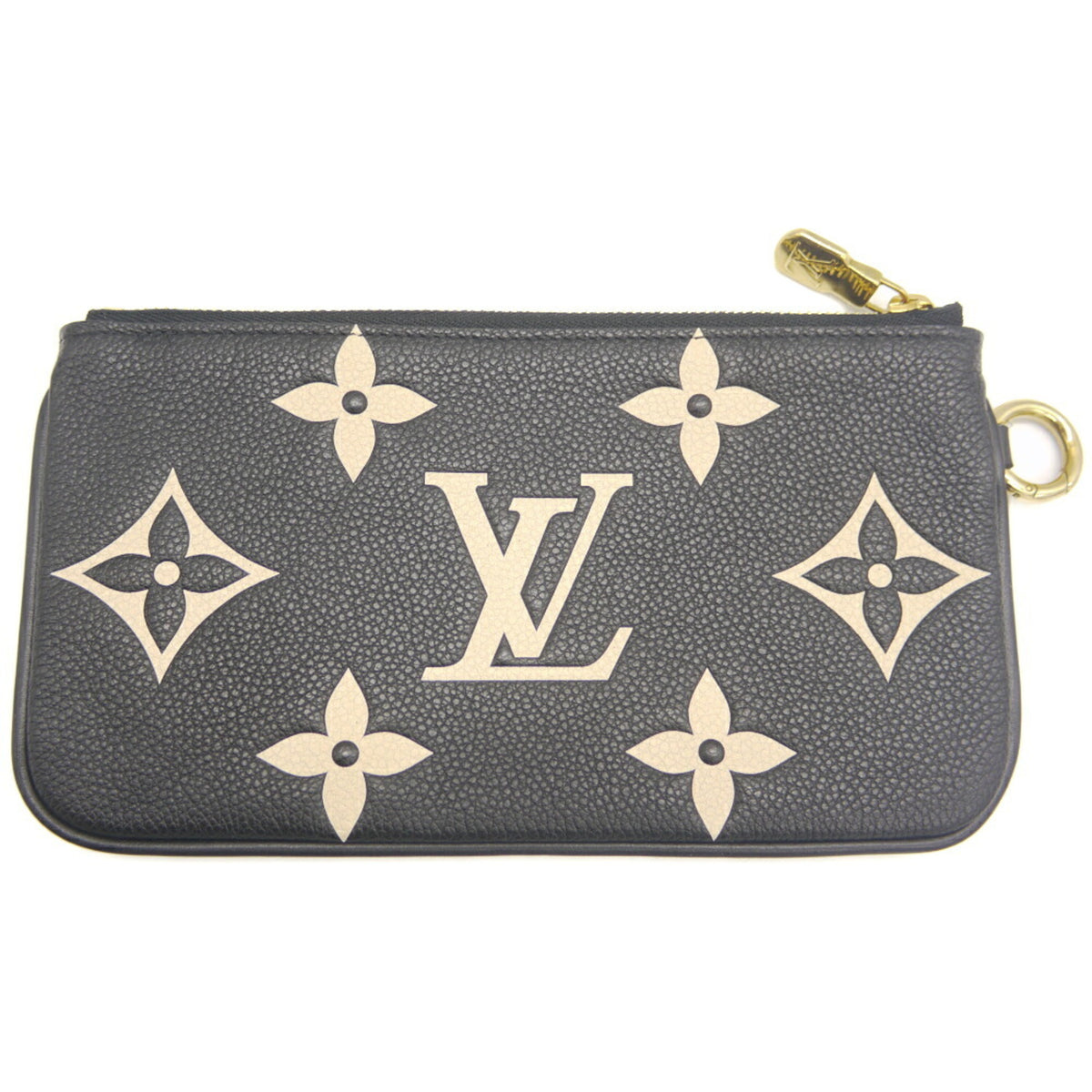 Louis Vuitton Black Brown Monogram Empreinte Pochette Pouch (Pre-Owned)