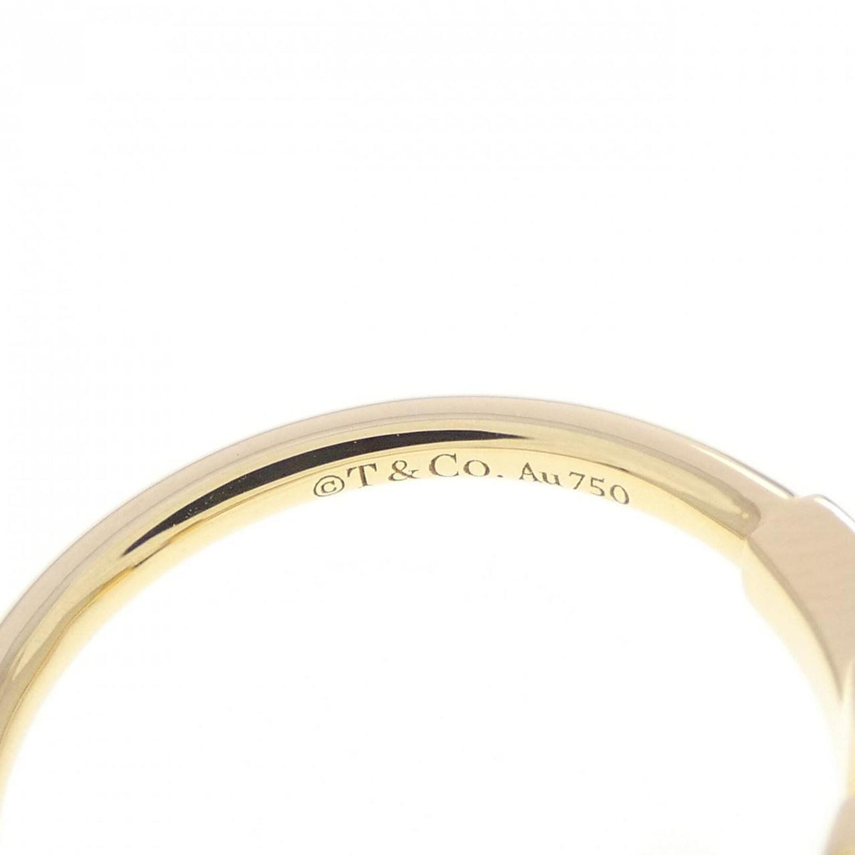 Tiffany Yellow Gold (18K) Band Ring (Pre-Owned)