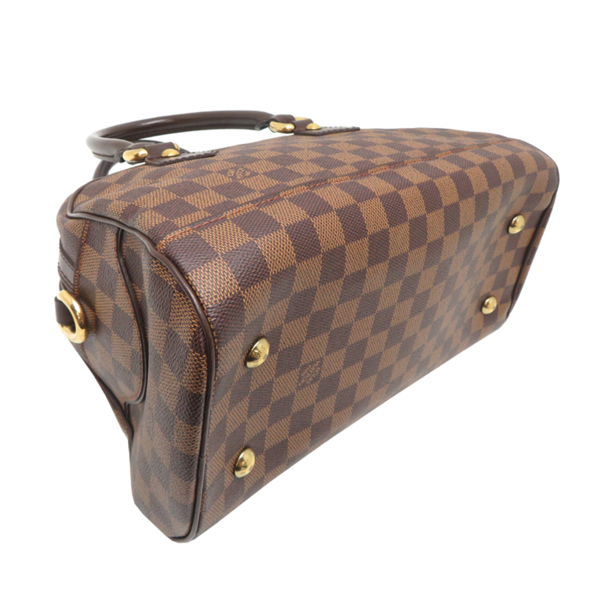 Louis Vuitton Brown Damier Canvas Handbag (Pre-Owned)