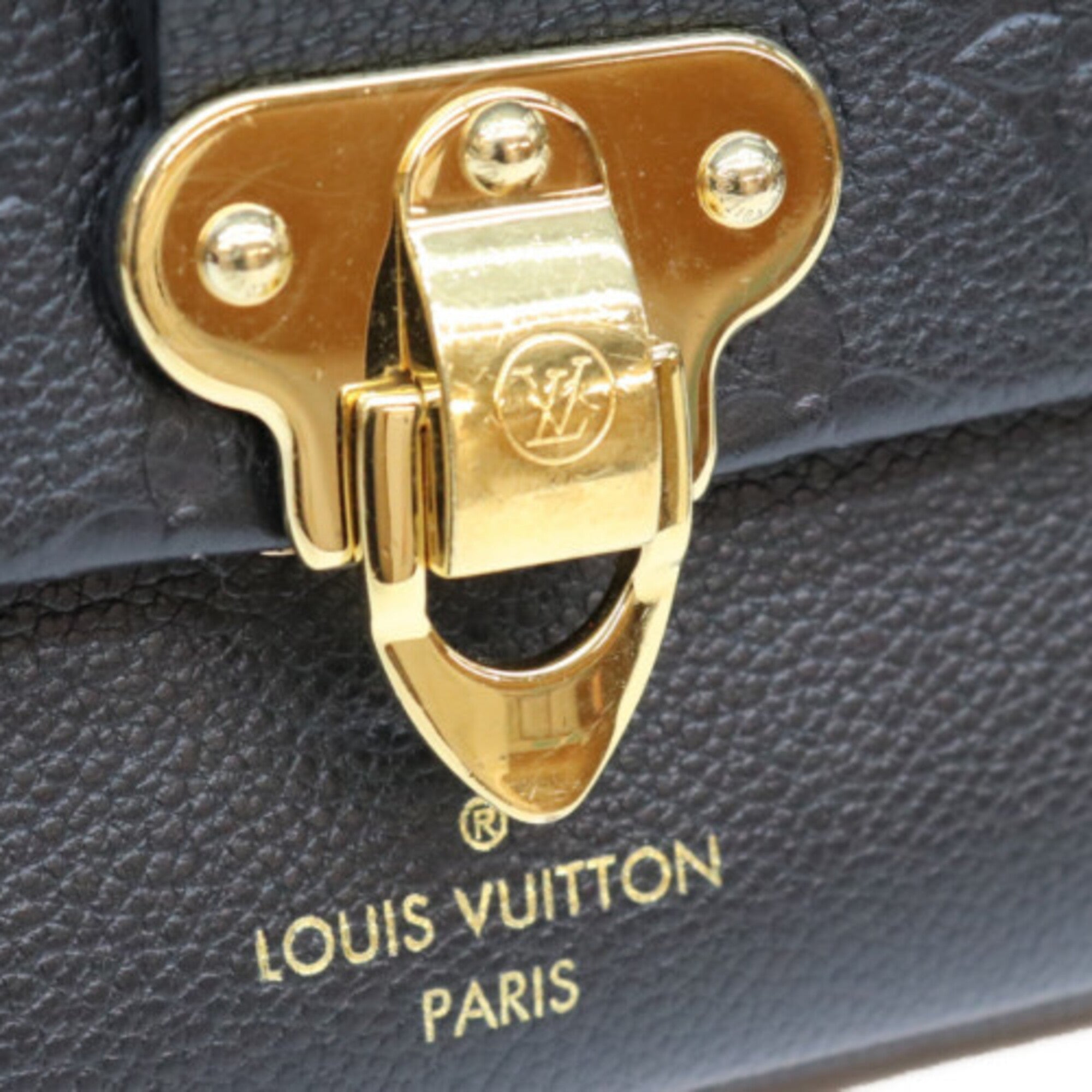 Louis Vuitton Black Monogram Empreinte Shoulder Bag (Pre-Owned)