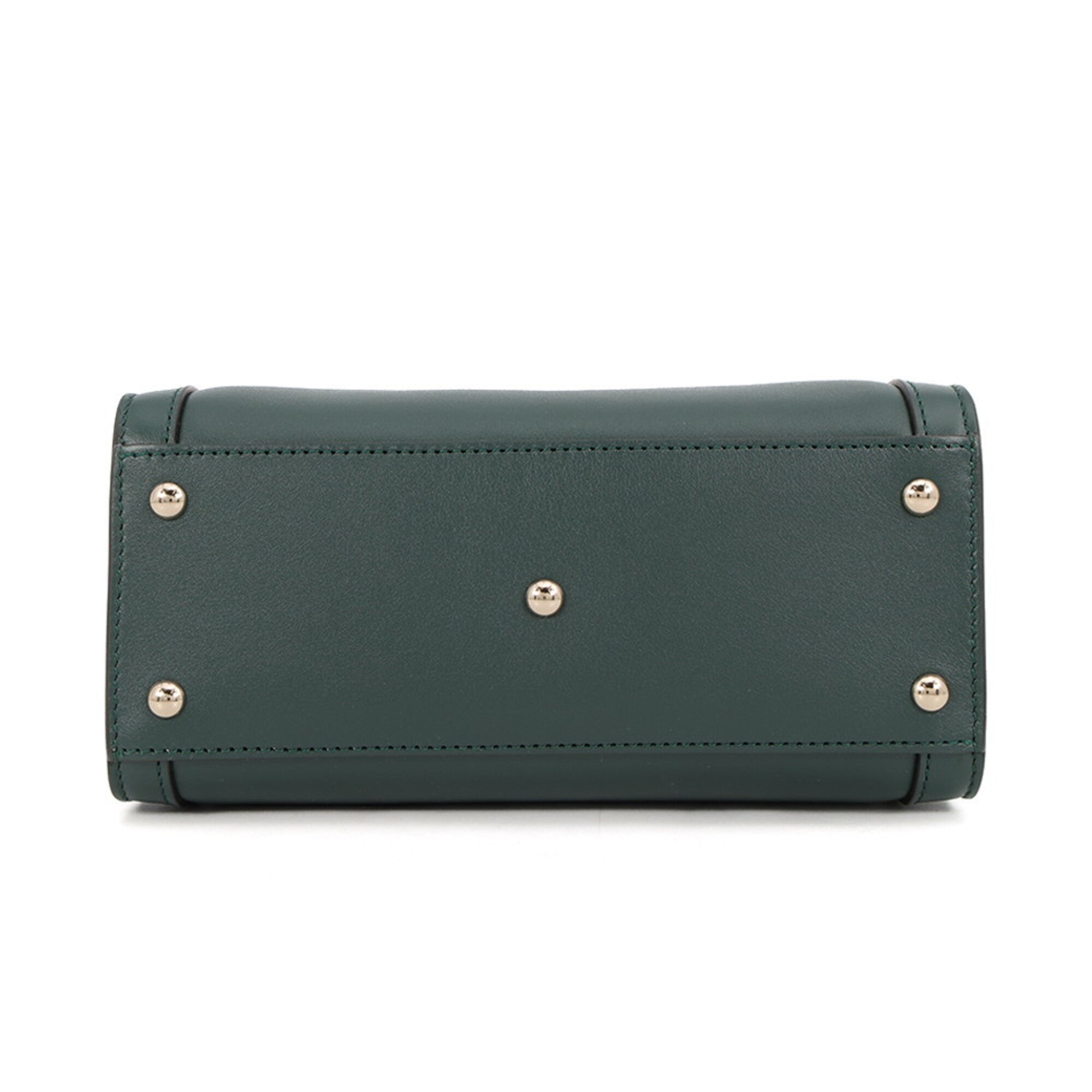 Gucci Green Leather Handbag (Pre-Owned)