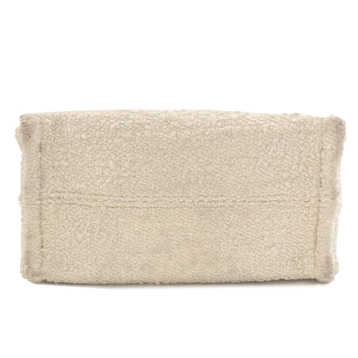 Celine Green White Canvas Handbag (Pre-Owned)
