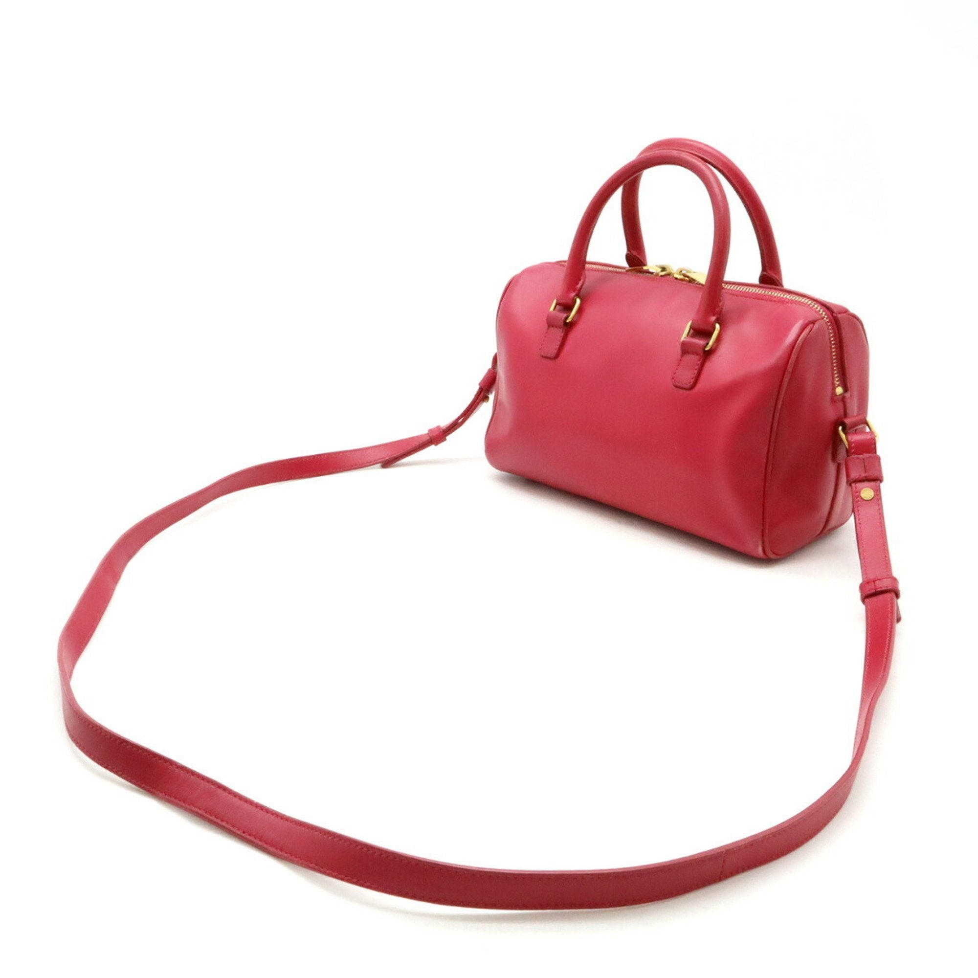 Yves Saint Laurent Pink Leather Handbag (Pre-Owned)