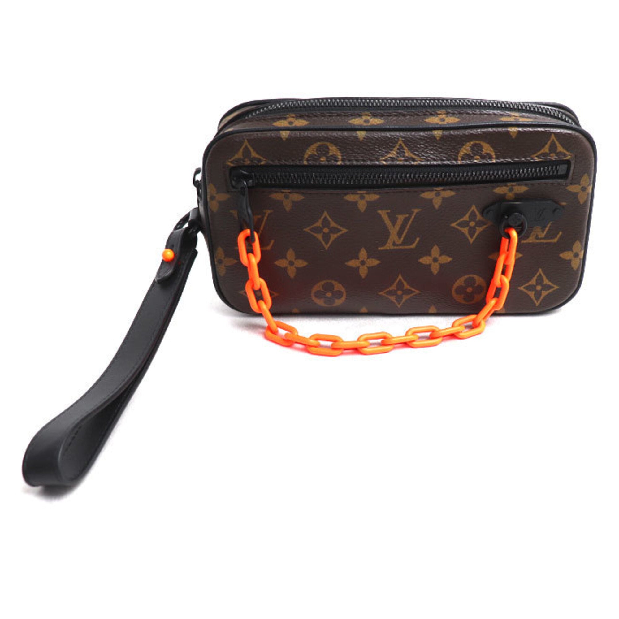 Louis Vuitton Brown Monogram Clutch Bag (Pre-Owned)