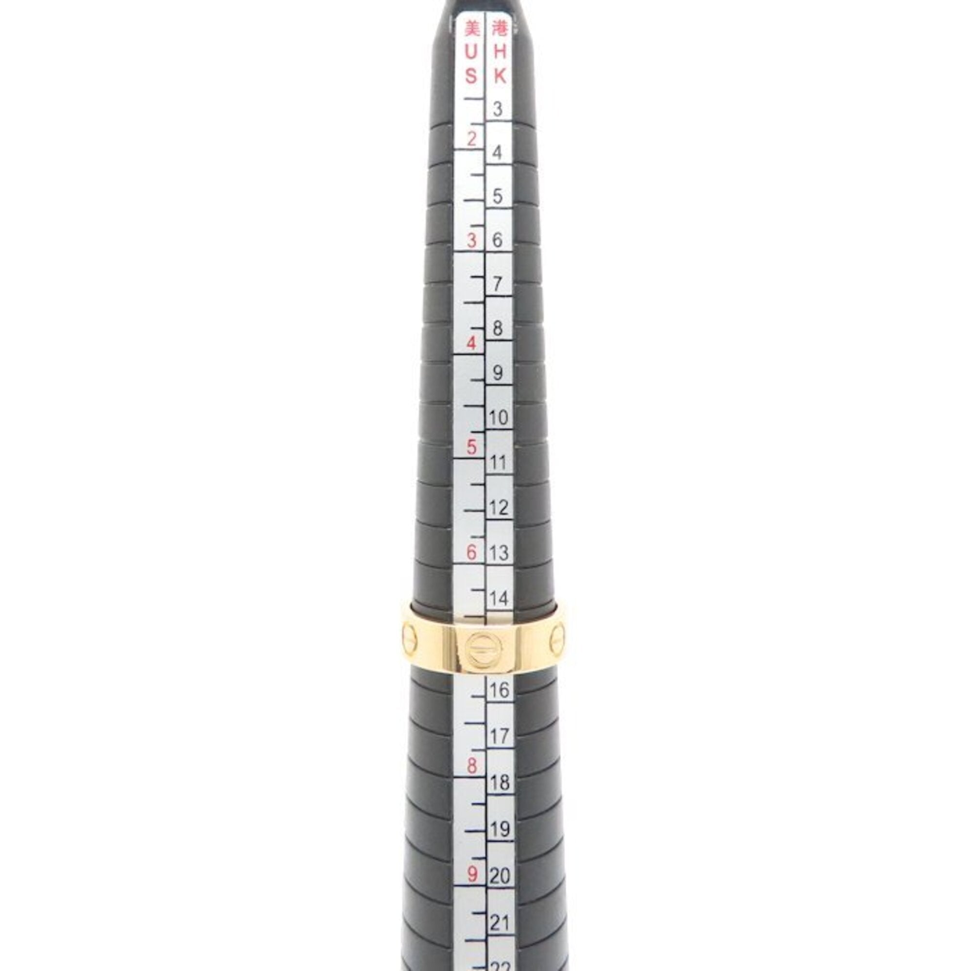 Cartier Love Pink Gold (18K) Band Ring (Pre-Owned)