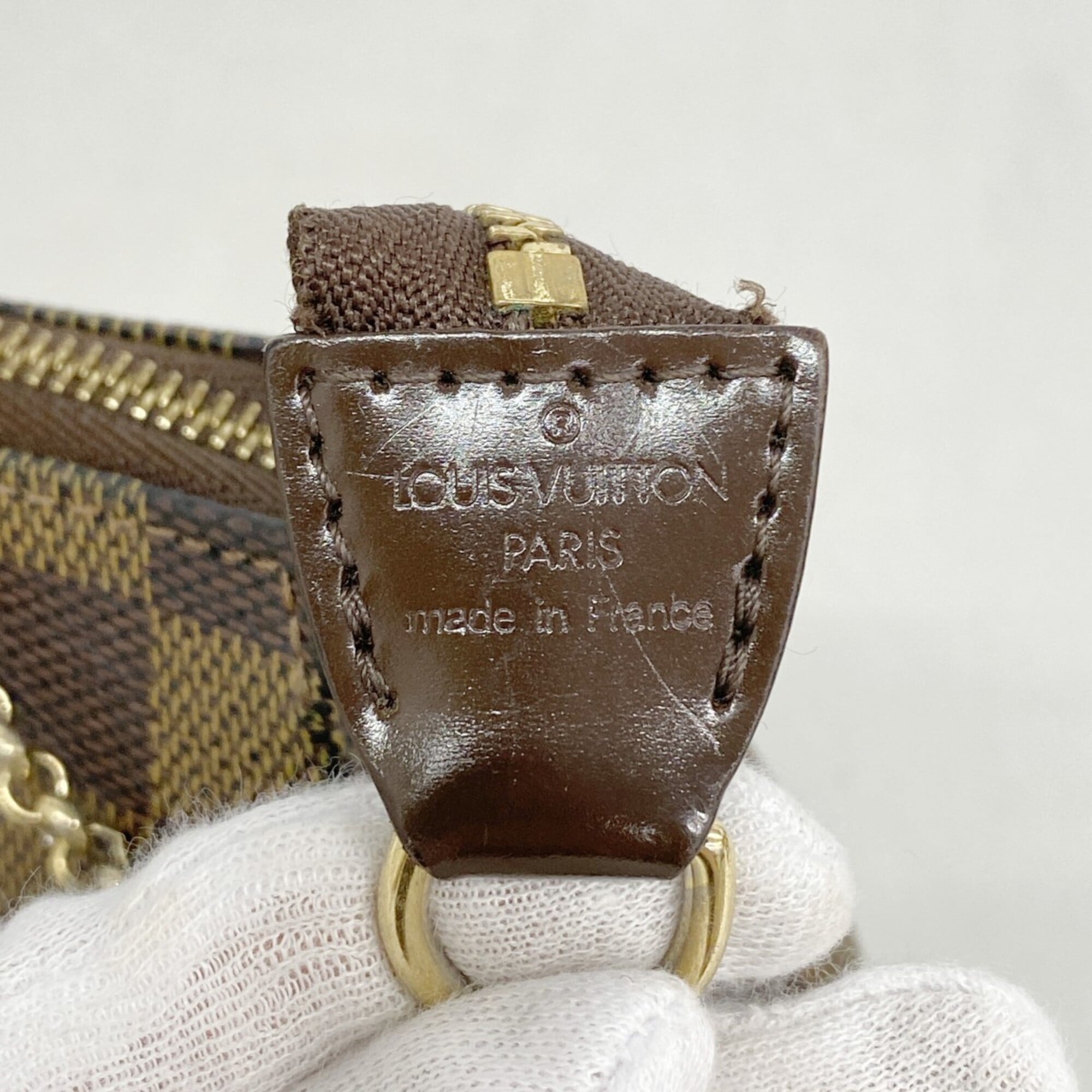 Louis Vuitton Ebene Handbag (Pre-Owned)