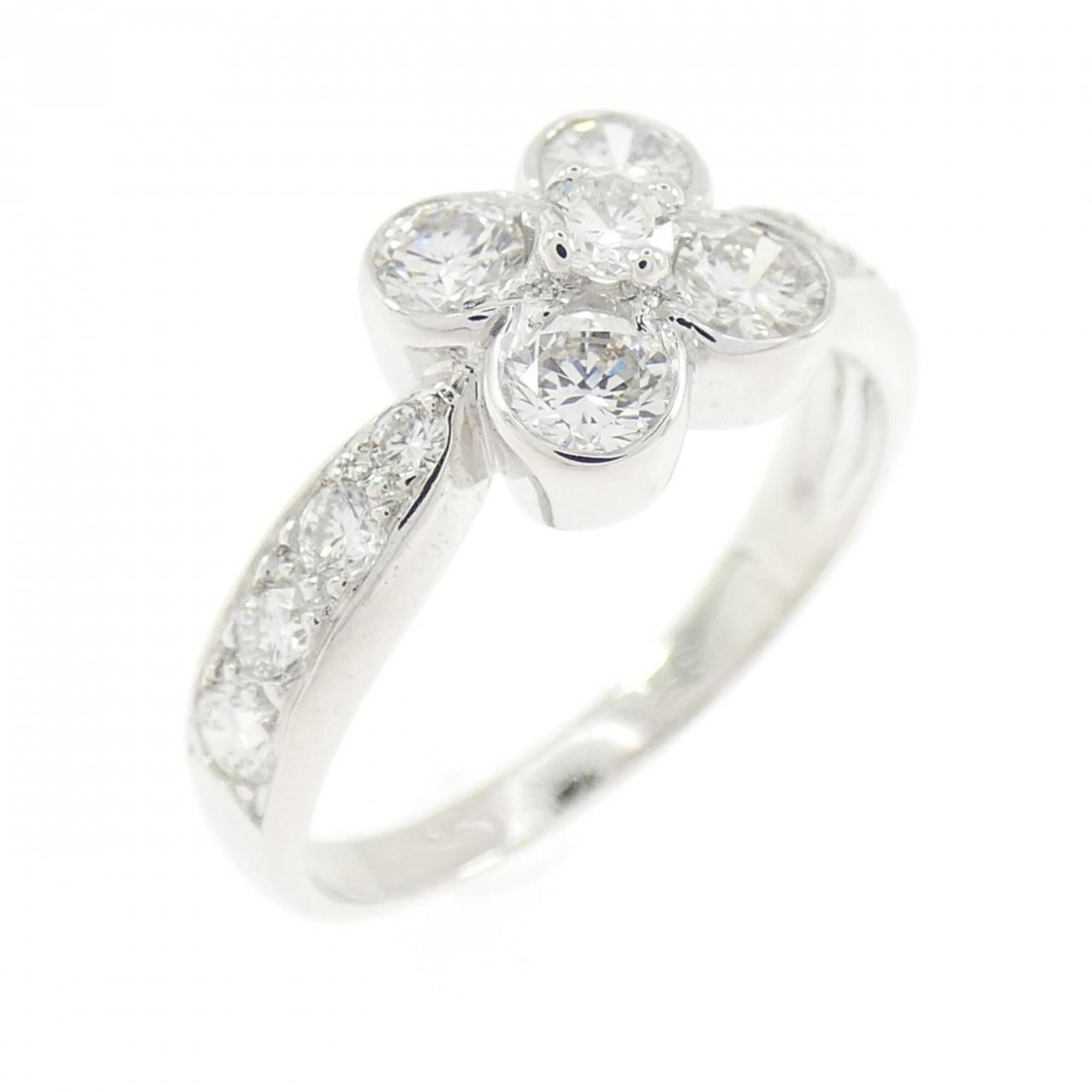 Van Cleef & Arpels White Gold (18K) Band Ring (Pre-Owned)