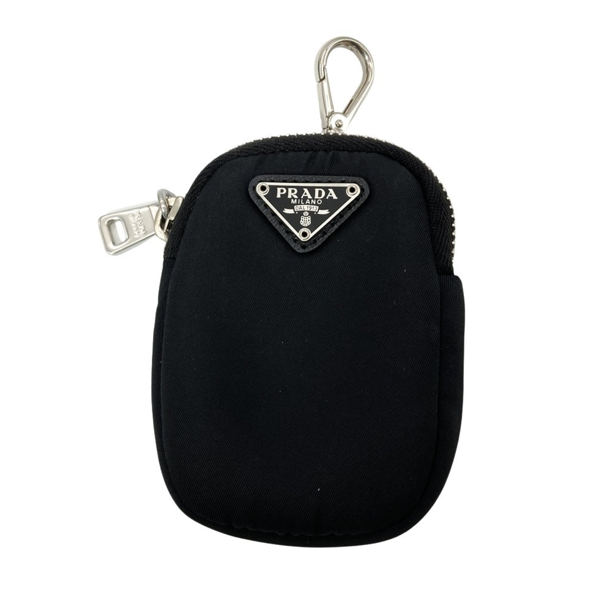 Prada Black Nylon Handbag Shoulder Bag (Pre-Owned)