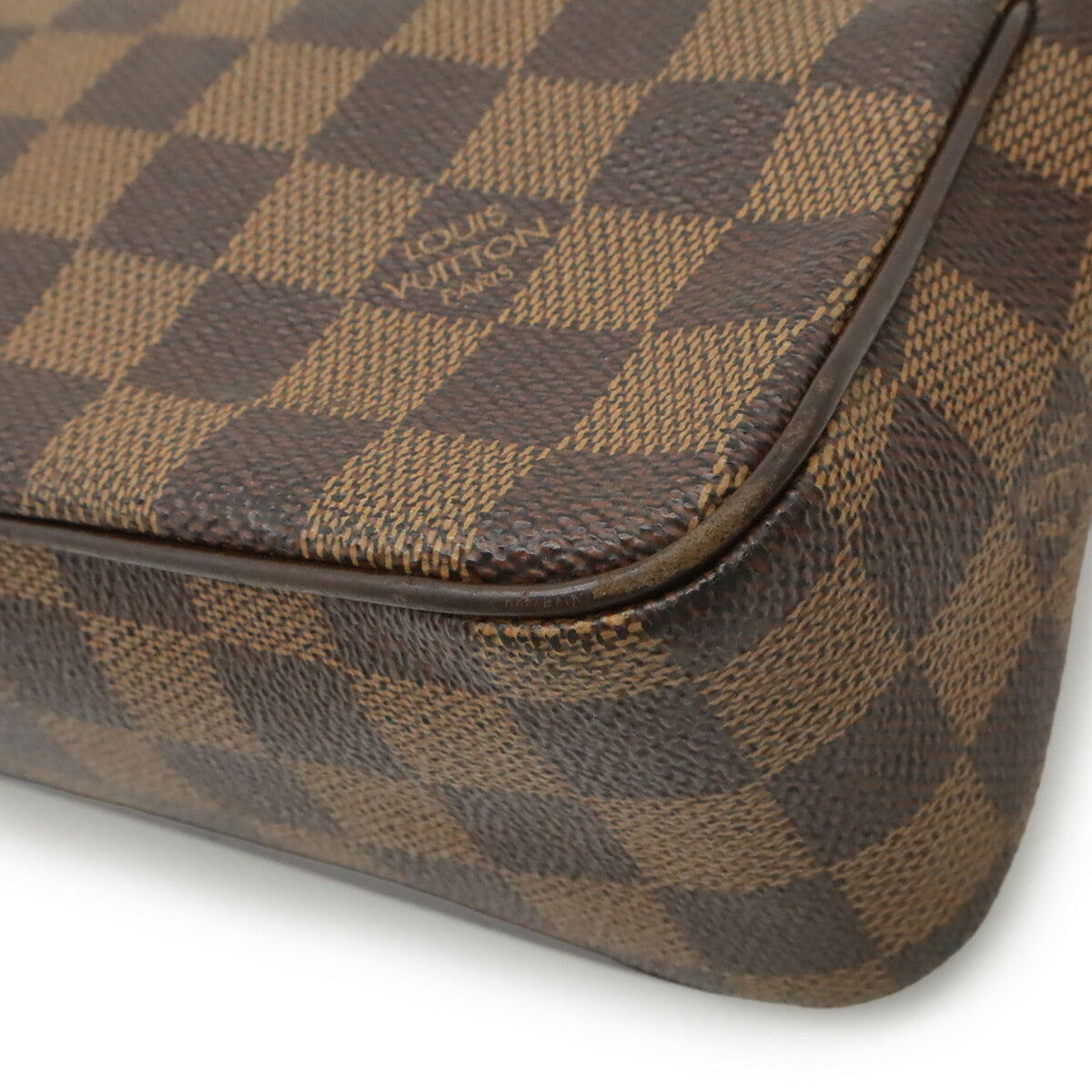 Louis Vuitton Brown Pvc Shoulder Bag (Pre-Owned)