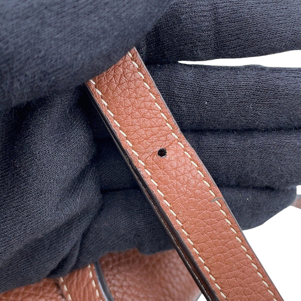 Burberry Brown Leather Shoulder Bag (Pre-Owned)
