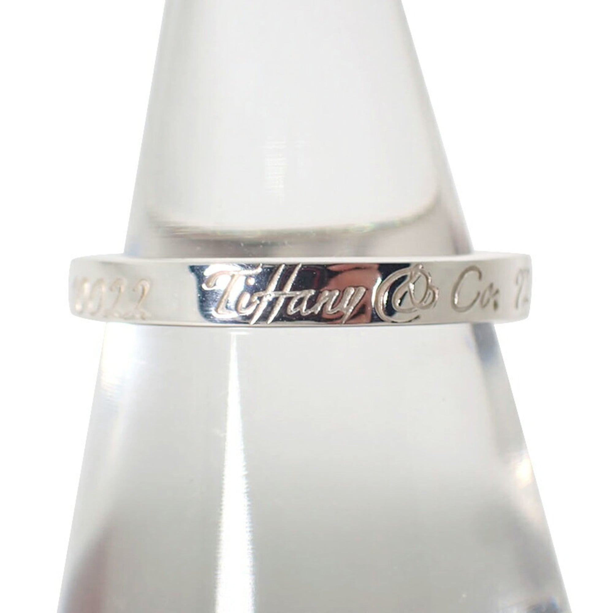 Tiffany Sterling Silver 925 Band Ring (Pre-Owned)