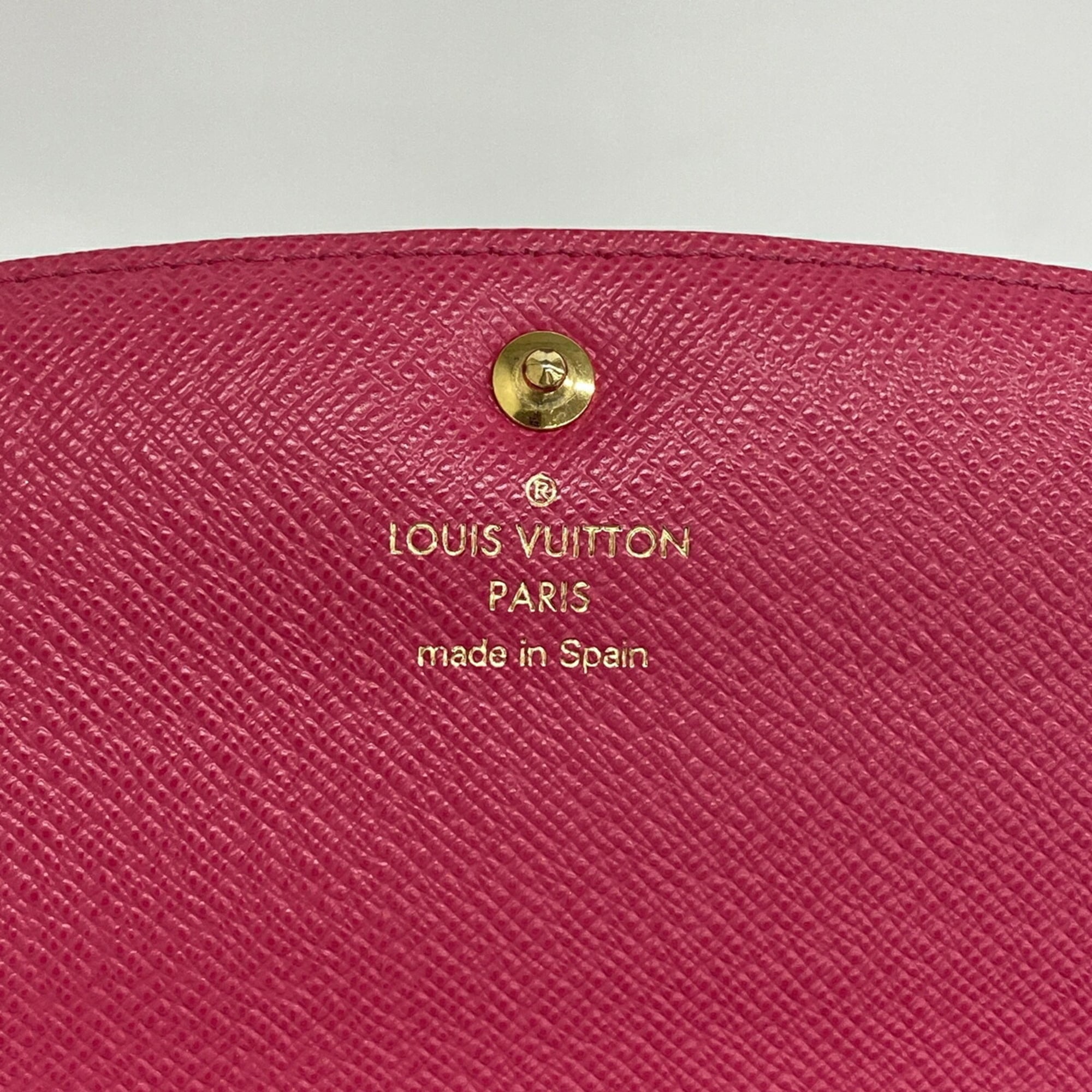 Louis Vuitton Brown Rose Ballerine Long Wallet (Bi-Fold) (Pre-Owned)