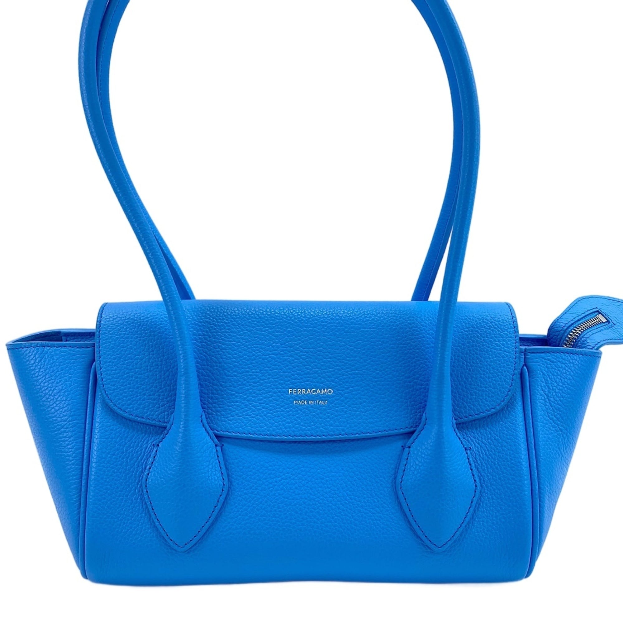 Salvatore Ferragamo Blue Handbag (Pre-Owned)