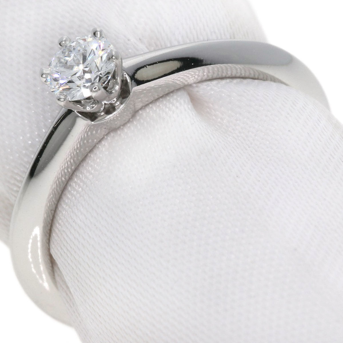Tiffany Platinum 950 Band Ring (Pre-Owned)