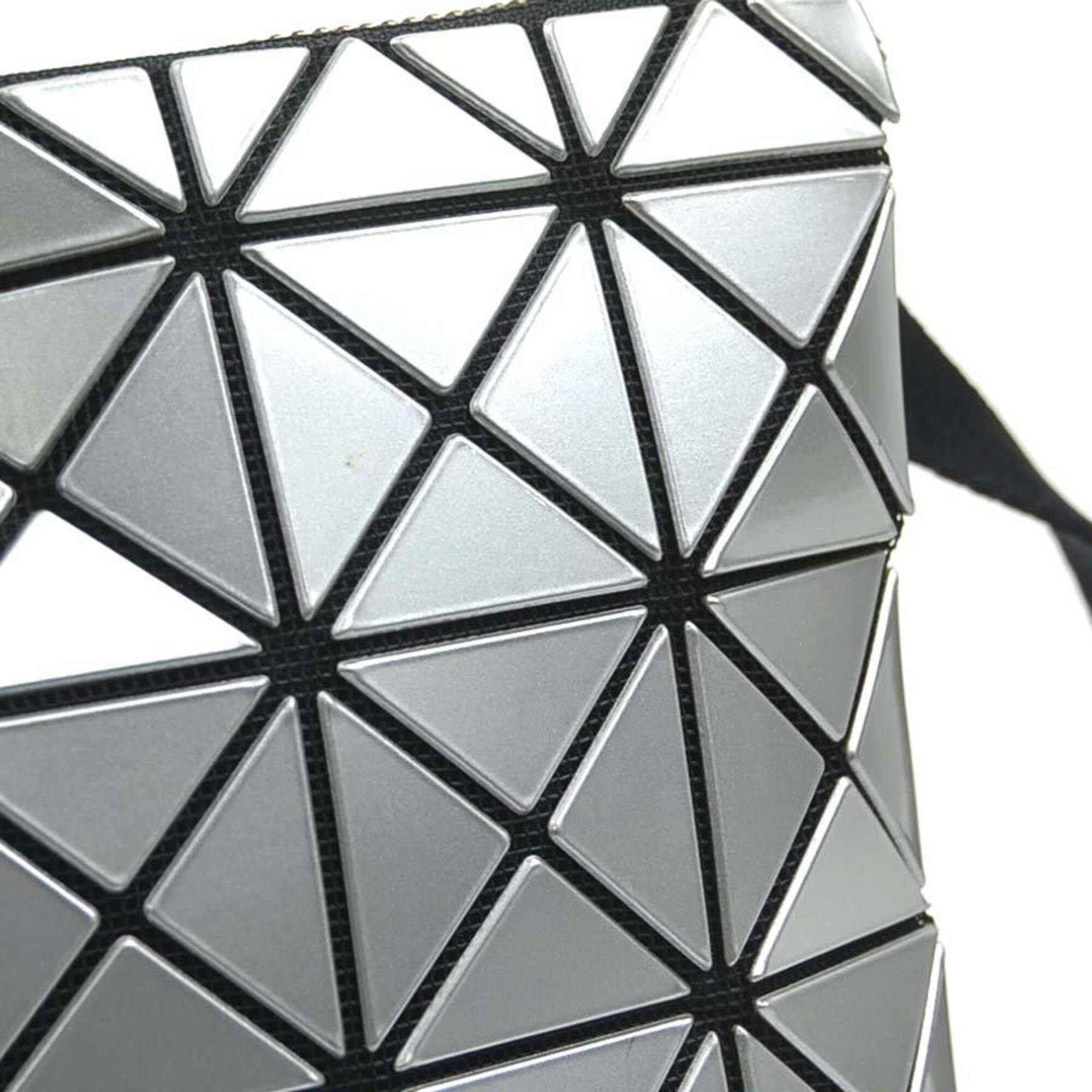 Issey Miyake Gray Pvc Shoulder Bag (Pre-Owned)