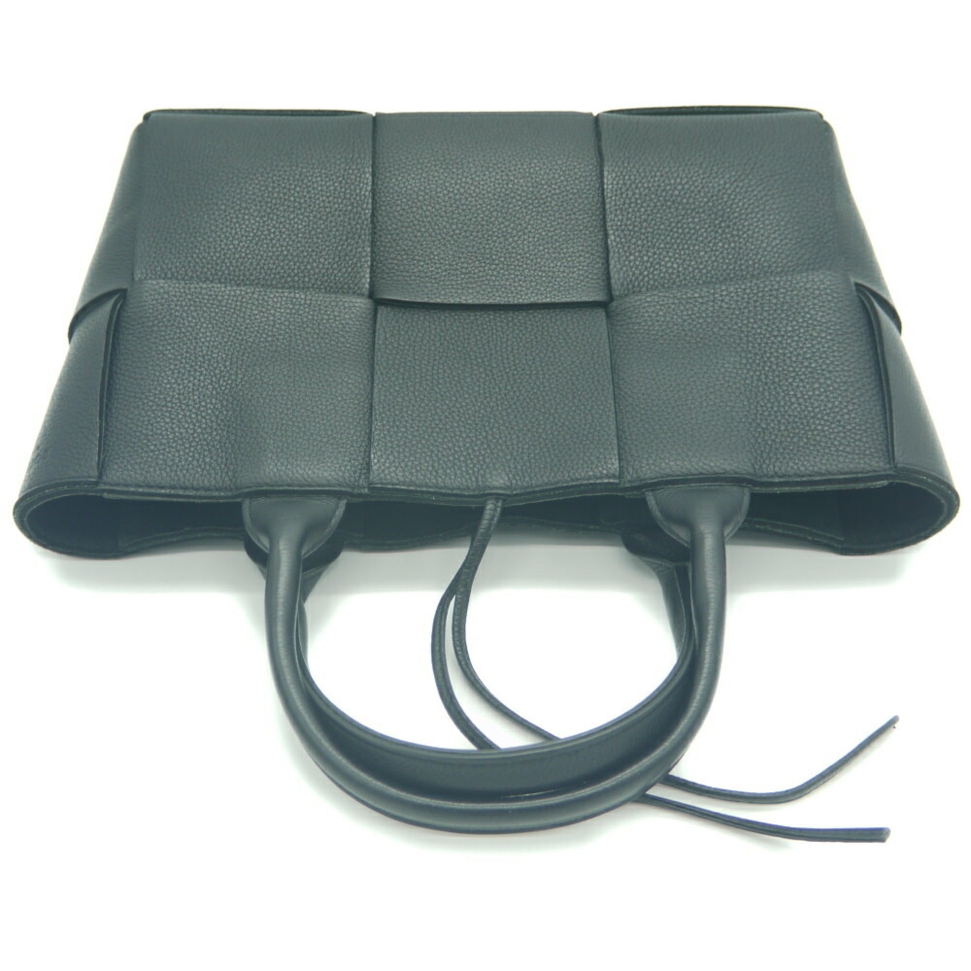 Bottega Veneta Black Leather Tote Bag (Pre-Owned)