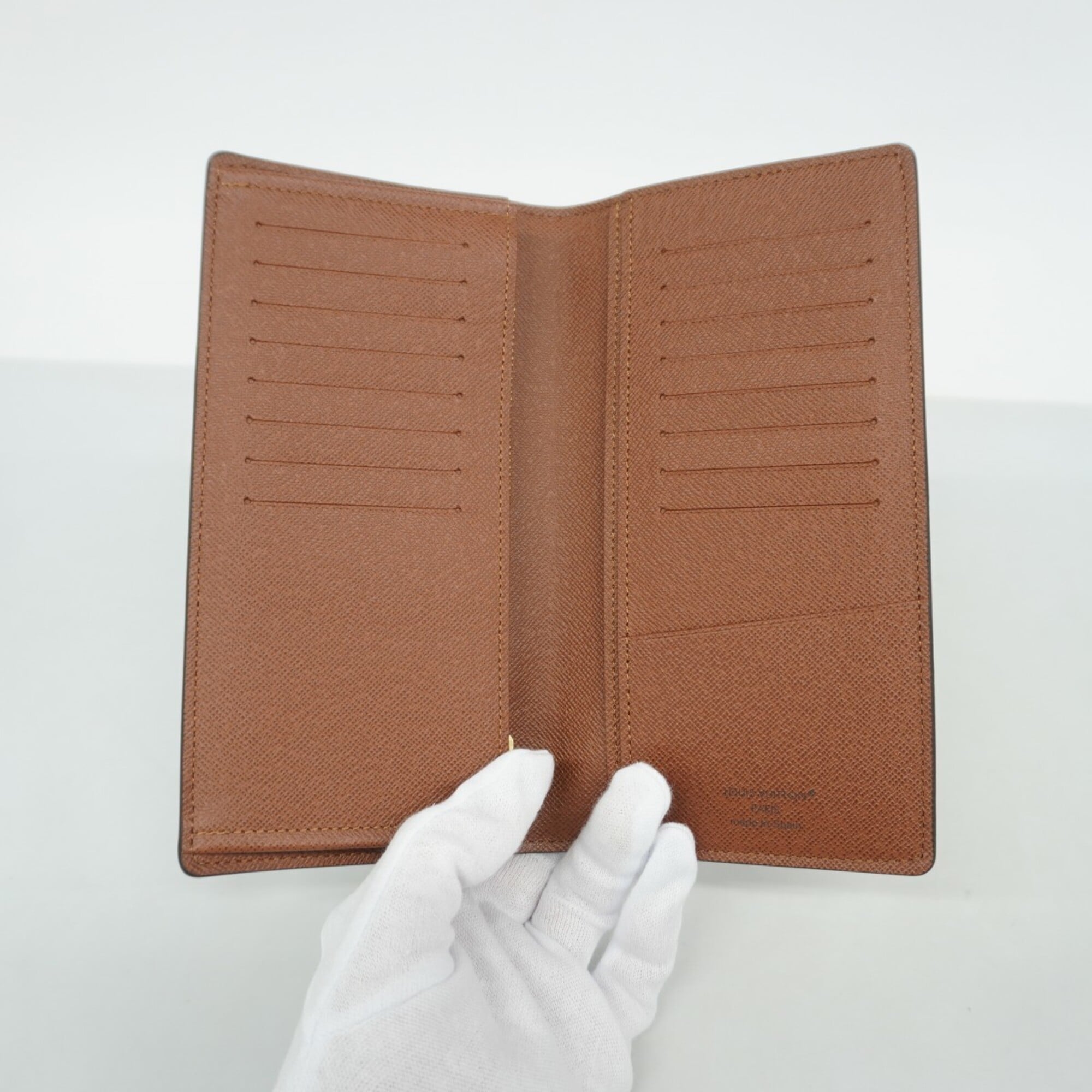 Louis Vuitton Brown Long Wallet (Bi-Fold) (Pre-Owned)