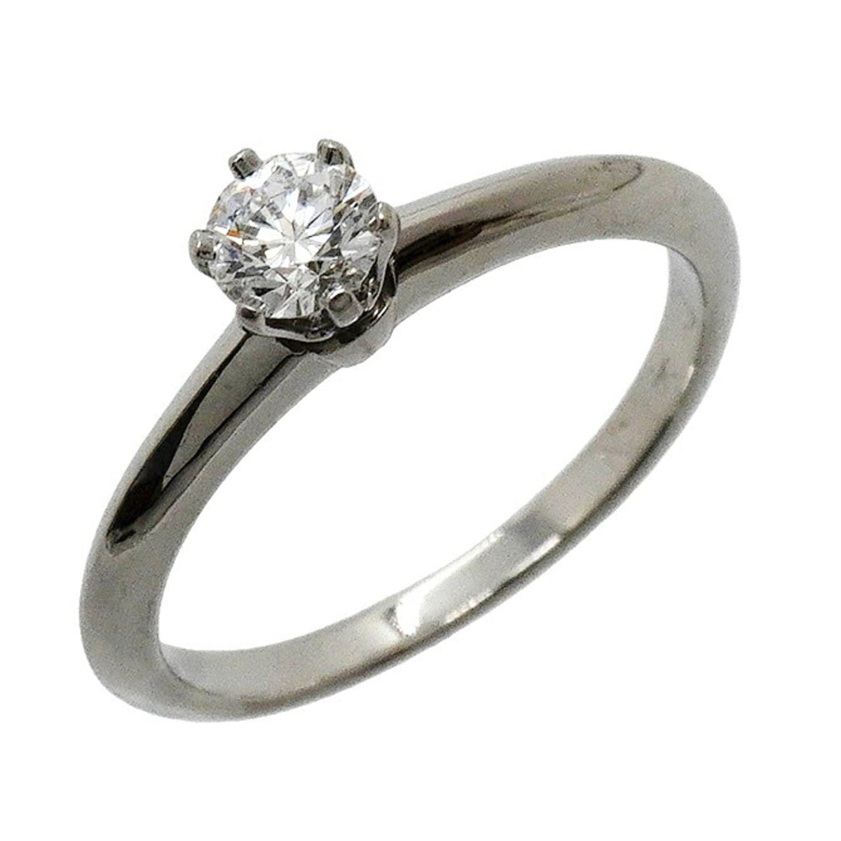 Tiffany Platinum 950 Band Ring (Pre-Owned)
