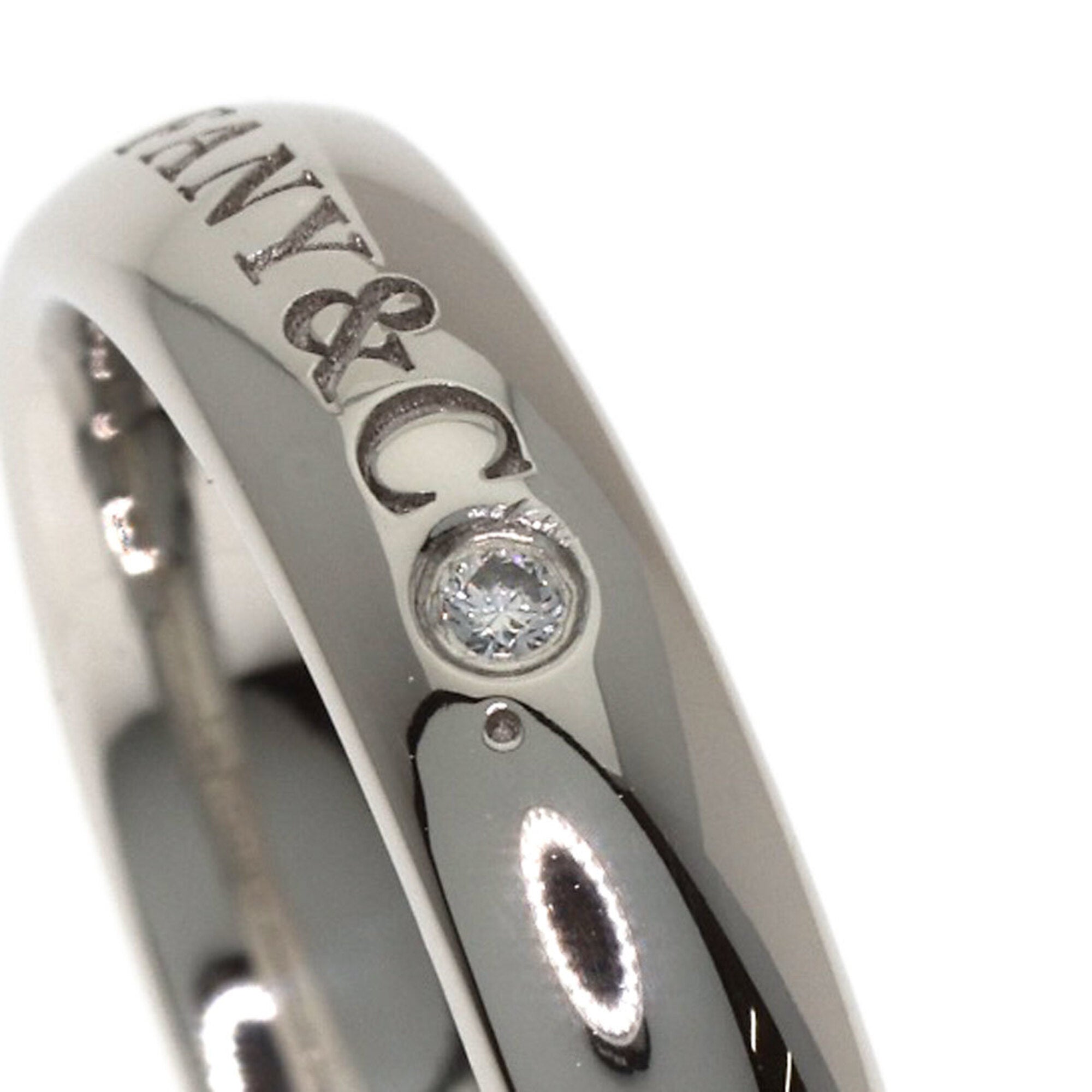 Tiffany Platinum 950 Band Ring (Pre-Owned)