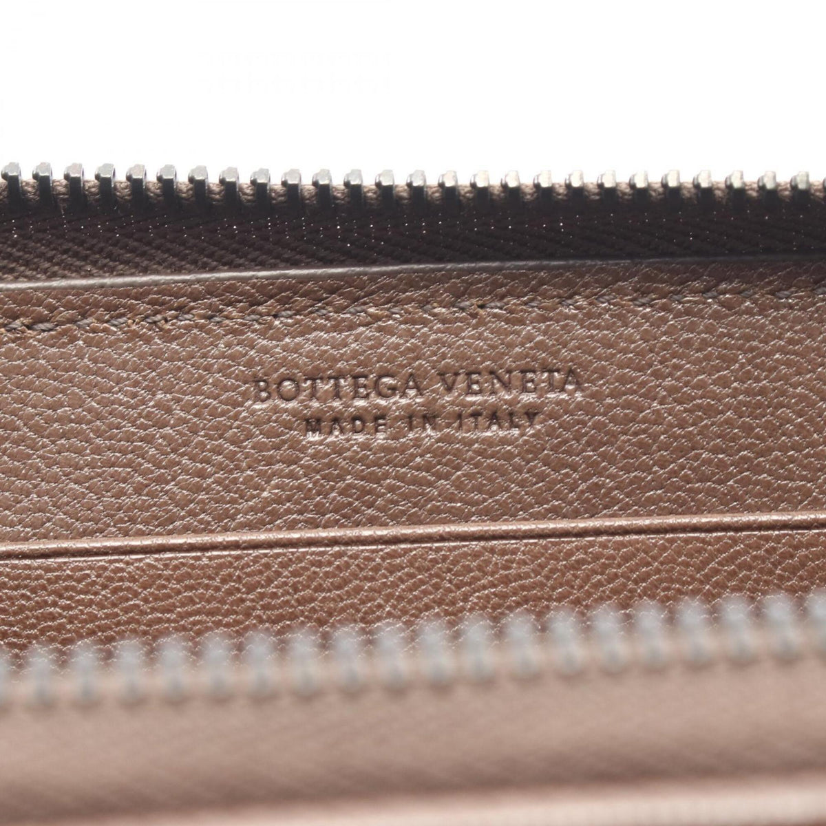Bottega Veneta Brown Leather Long Wallet (Bi-Fold) (Pre-Owned)