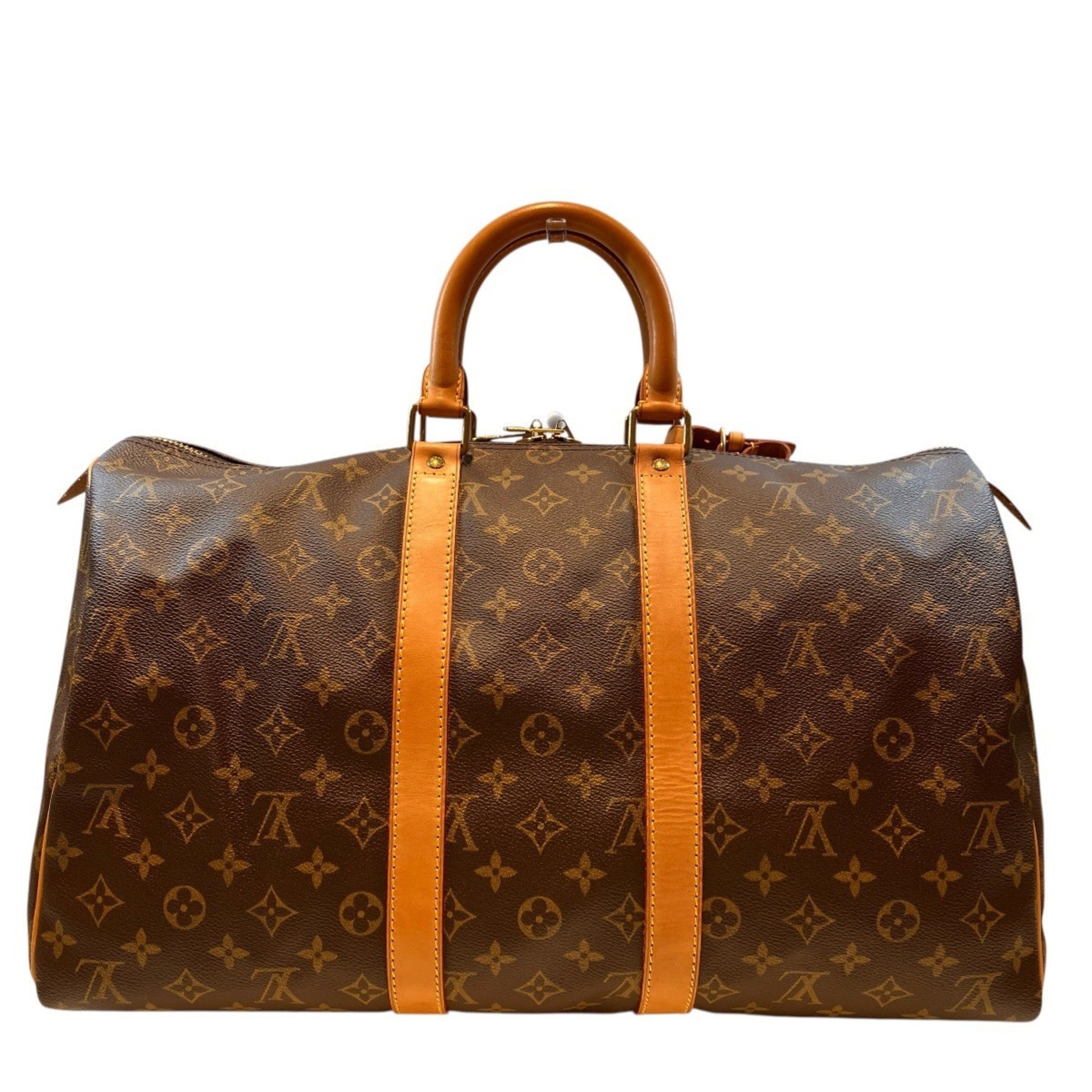Louis Vuitton Brown Monogram Boston Bag (Pre-Owned)