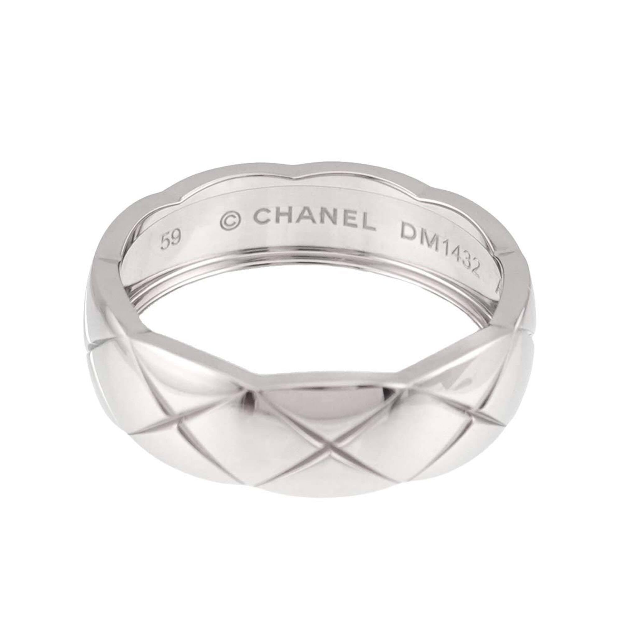 Chanel Matelasse Band Ring (Pre-Owned)