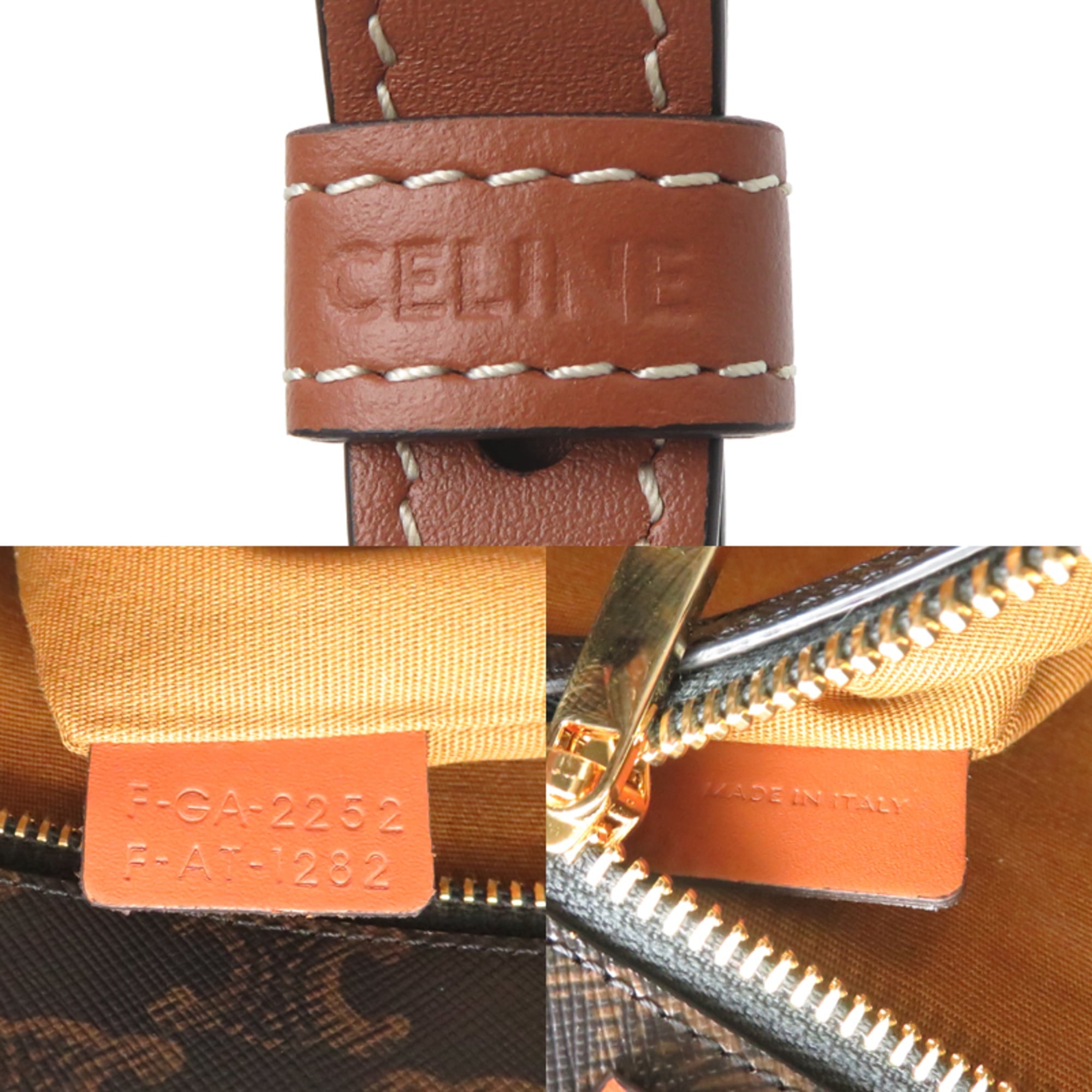 Celine Brown Leather Handbag (Pre-Owned)