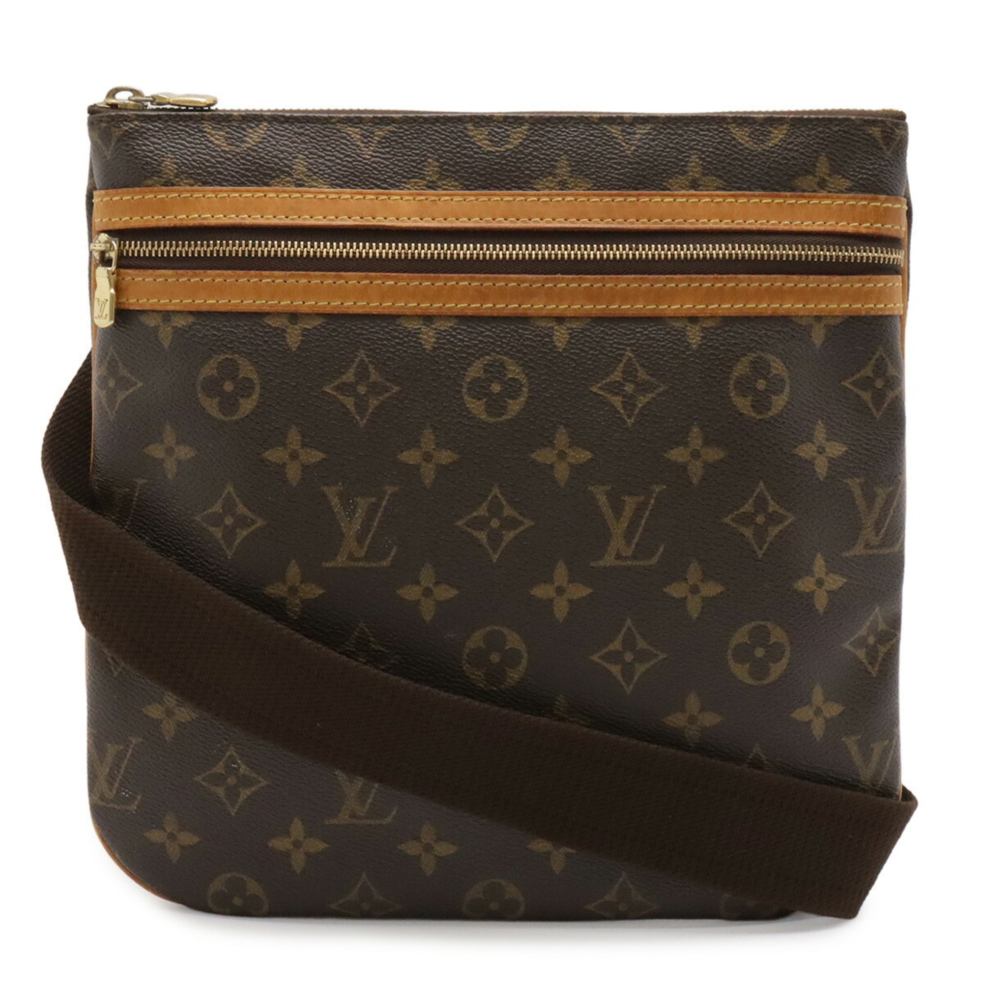 Louis Vuitton Monogram Brown Monogram Shoulder Bag (Pre-Owned)
