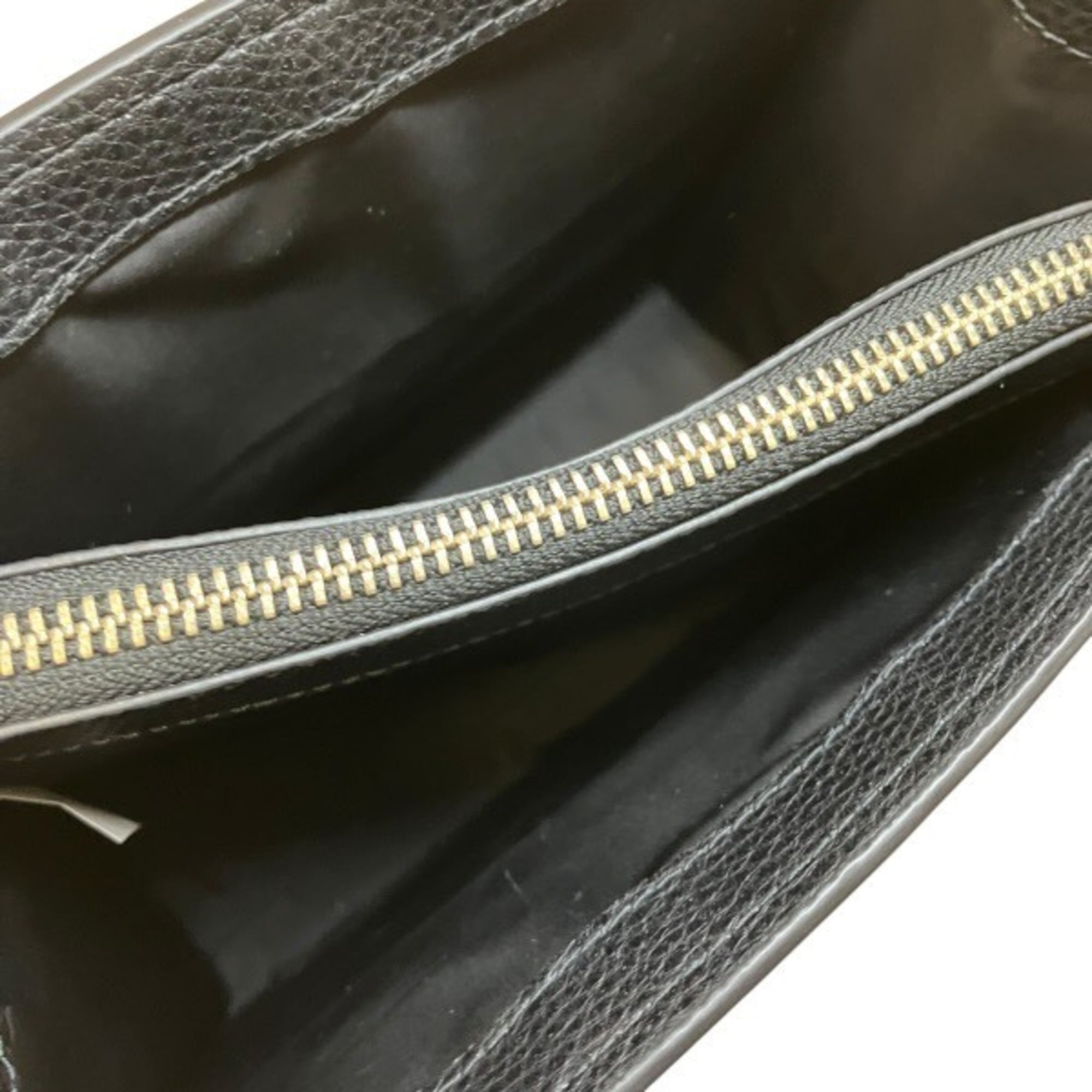 Marc Jacobs Black Leather Handbag Shoulder Bag (Pre-Owned)