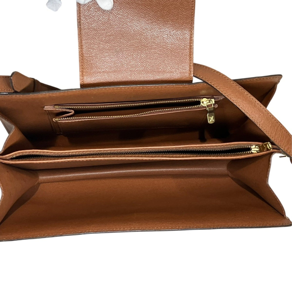 Louis Vuitton Brown Monogram Shoulder Bag (Pre-Owned)