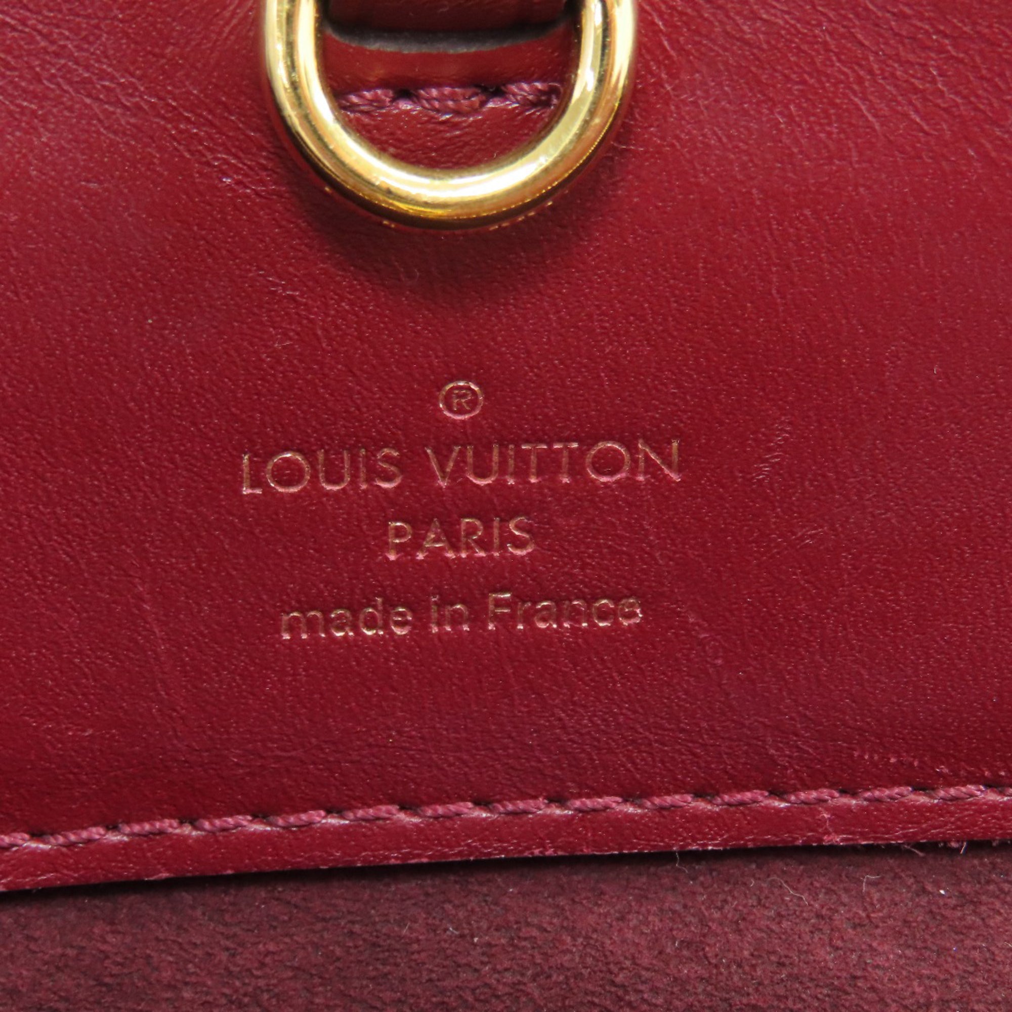 Louis Vuitton Bordeaux Brown Monogram Handbag (Pre-Owned)