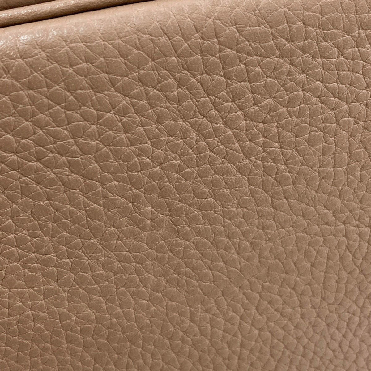 Hermes Etoupe Gray Taurillon Clemence Leather Handbag (Pre-Owned)