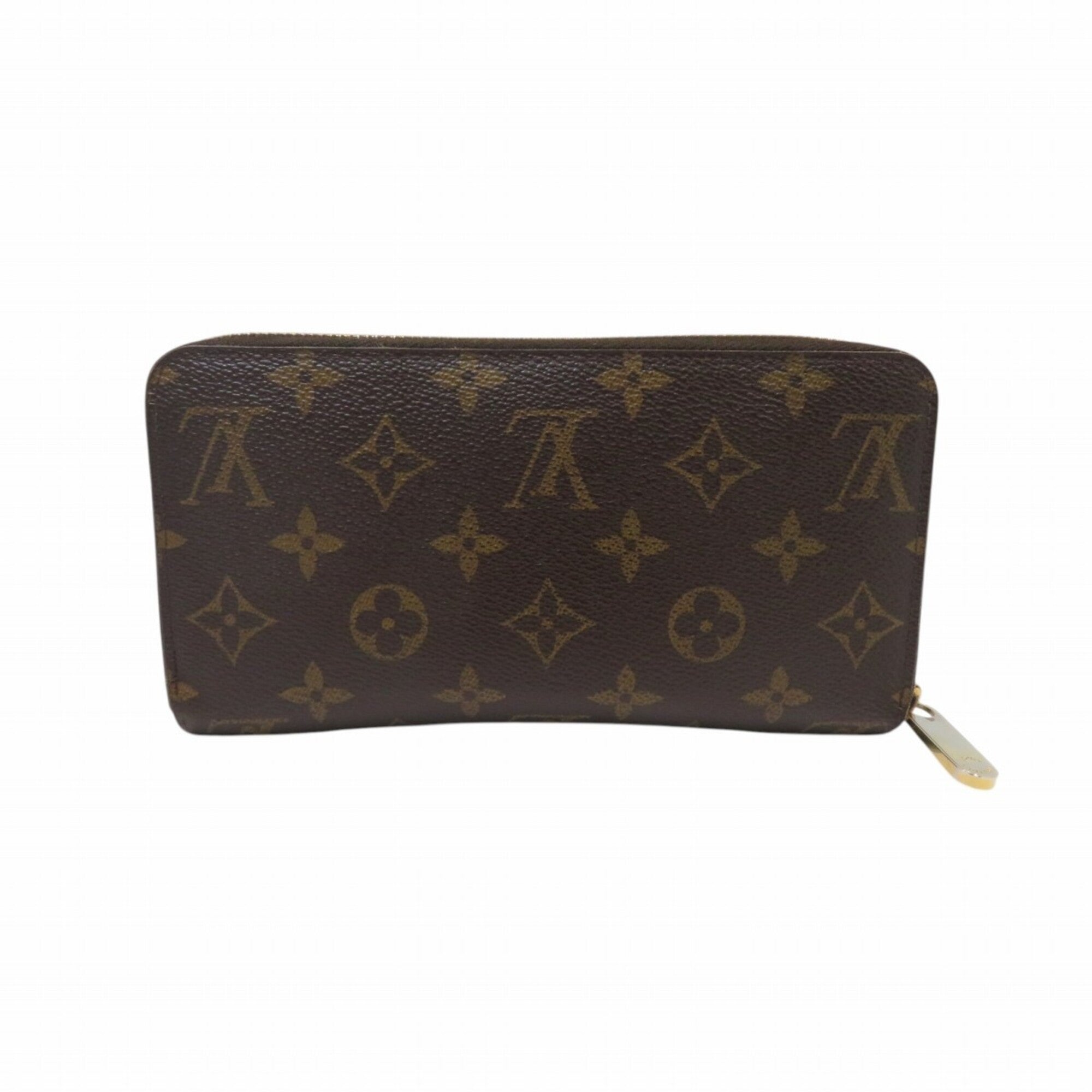 Louis Vuitton Monogram Brown Pvc Long Wallet (Bi-Fold) (Pre-Owned)