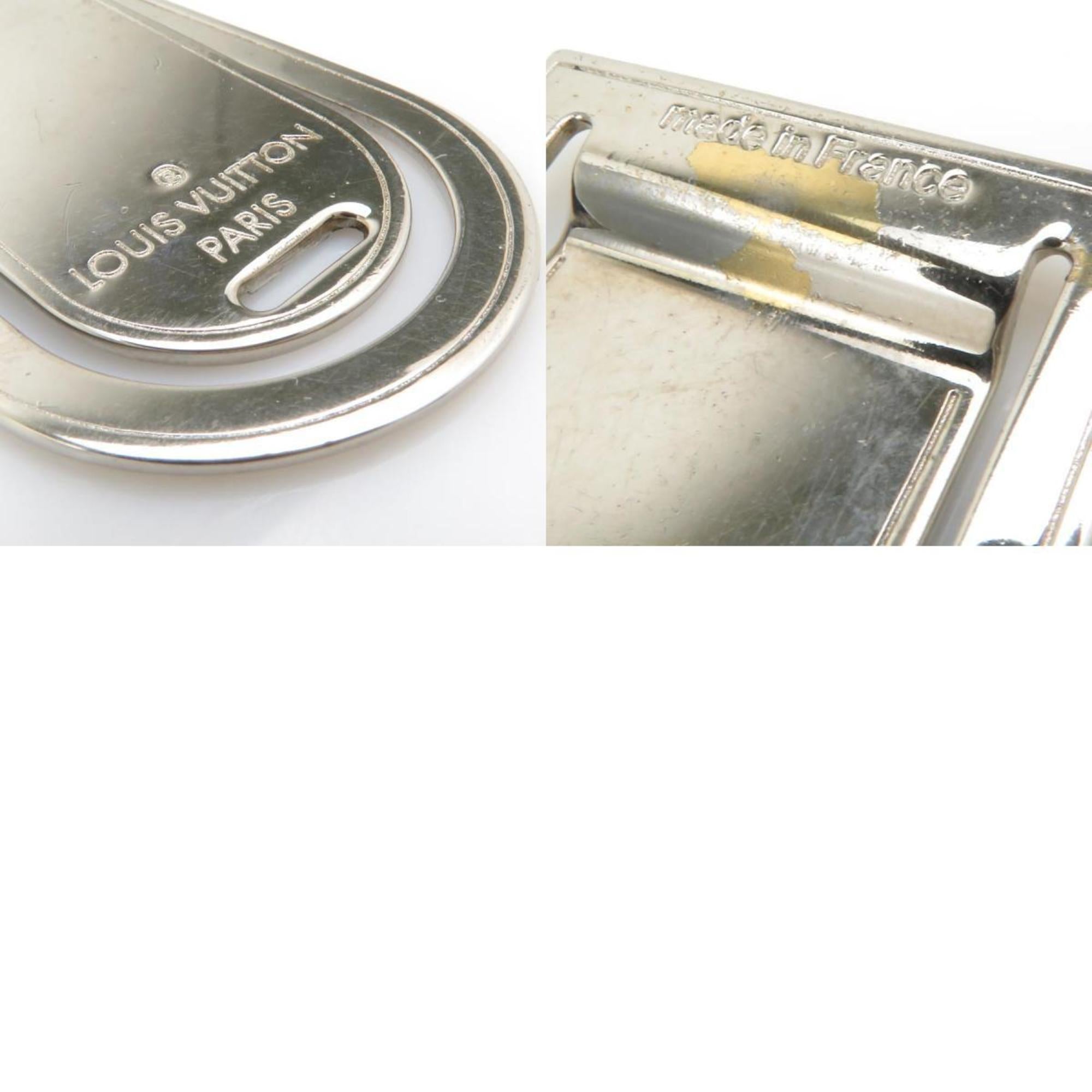 Louis Vuitton Silver Metal Money Clip (Pre-Owned)