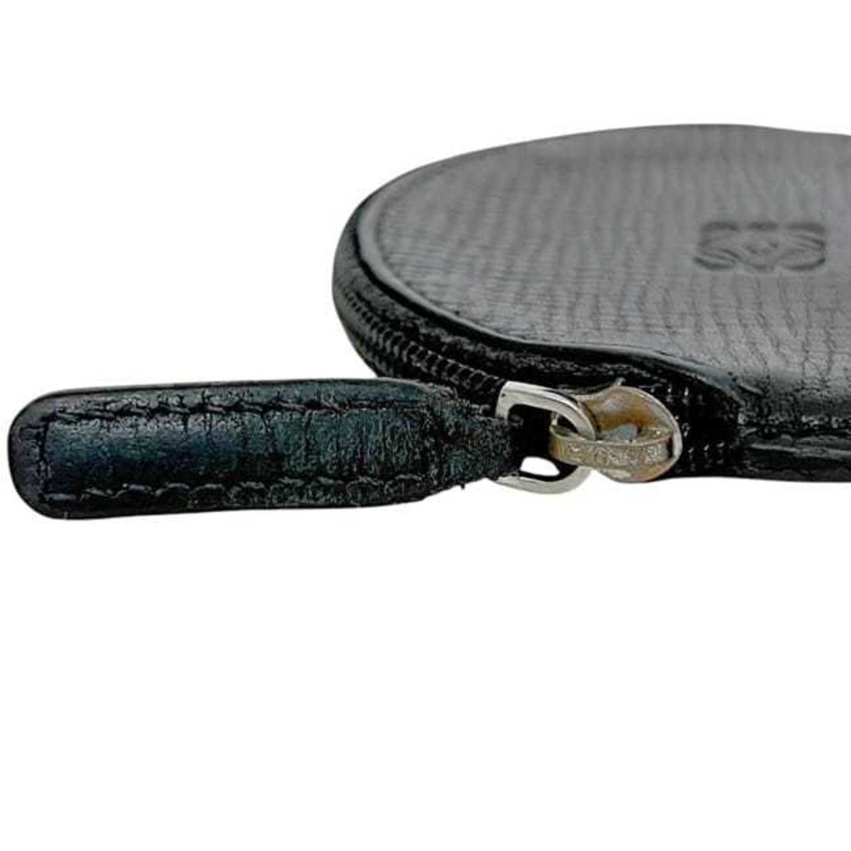 Loewe Black Leather Coin Purse/Coin Case (Pre-Owned)